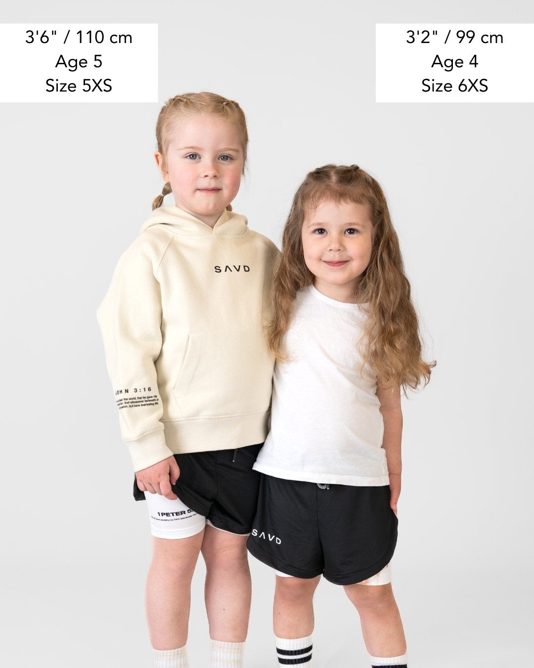 Psalm 56:3 'Peaceful Trust' Girls Performance Shorts