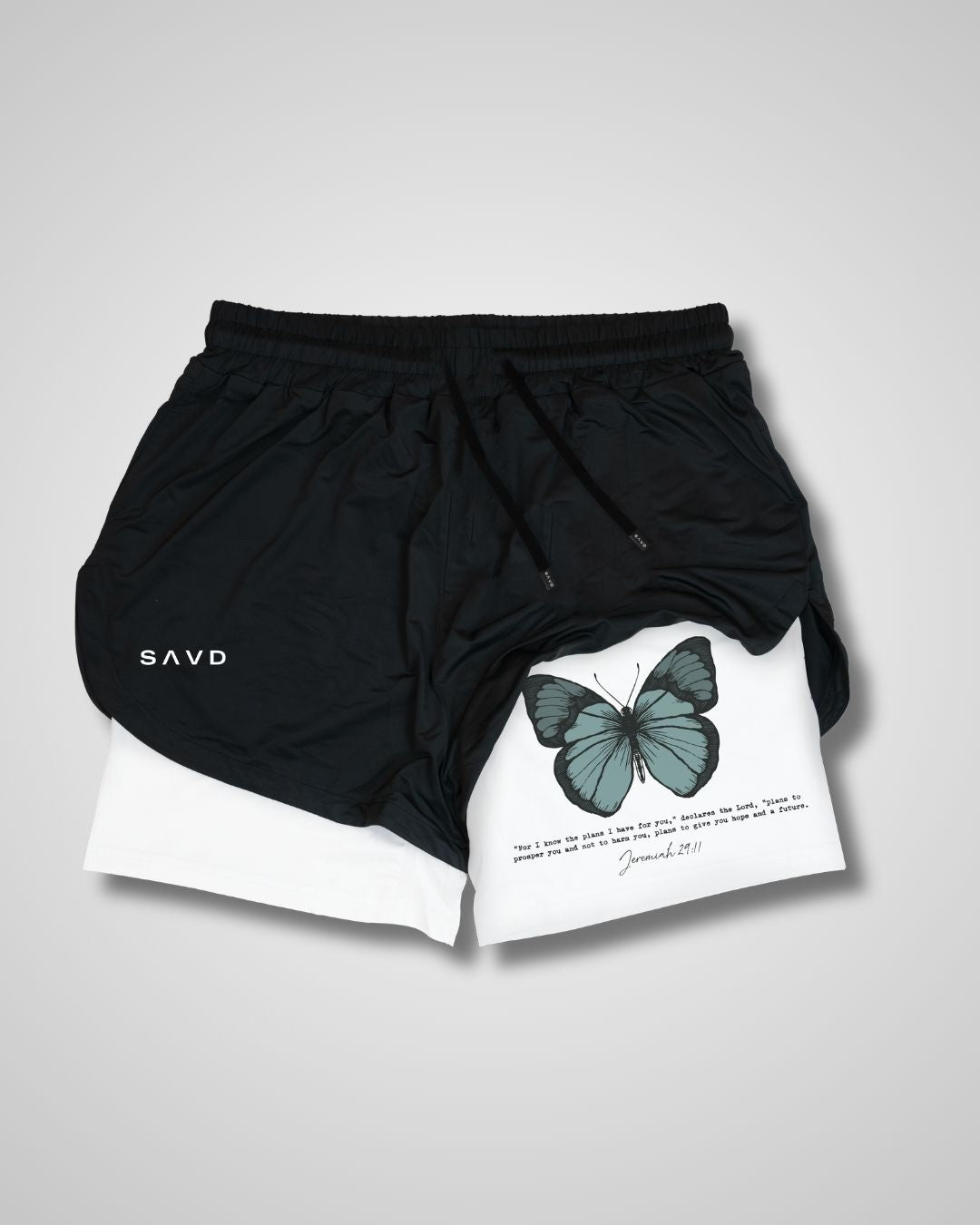 Jeremiah 29:11 'Wings of Hope' Women's Performance Shorts