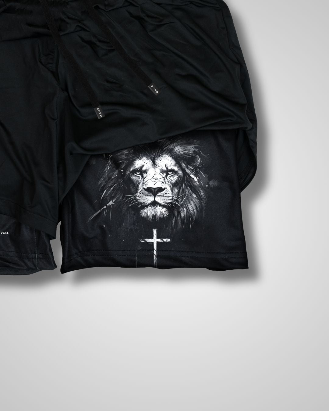 Joshua 1:9 'Lion' Women's Performance Shorts