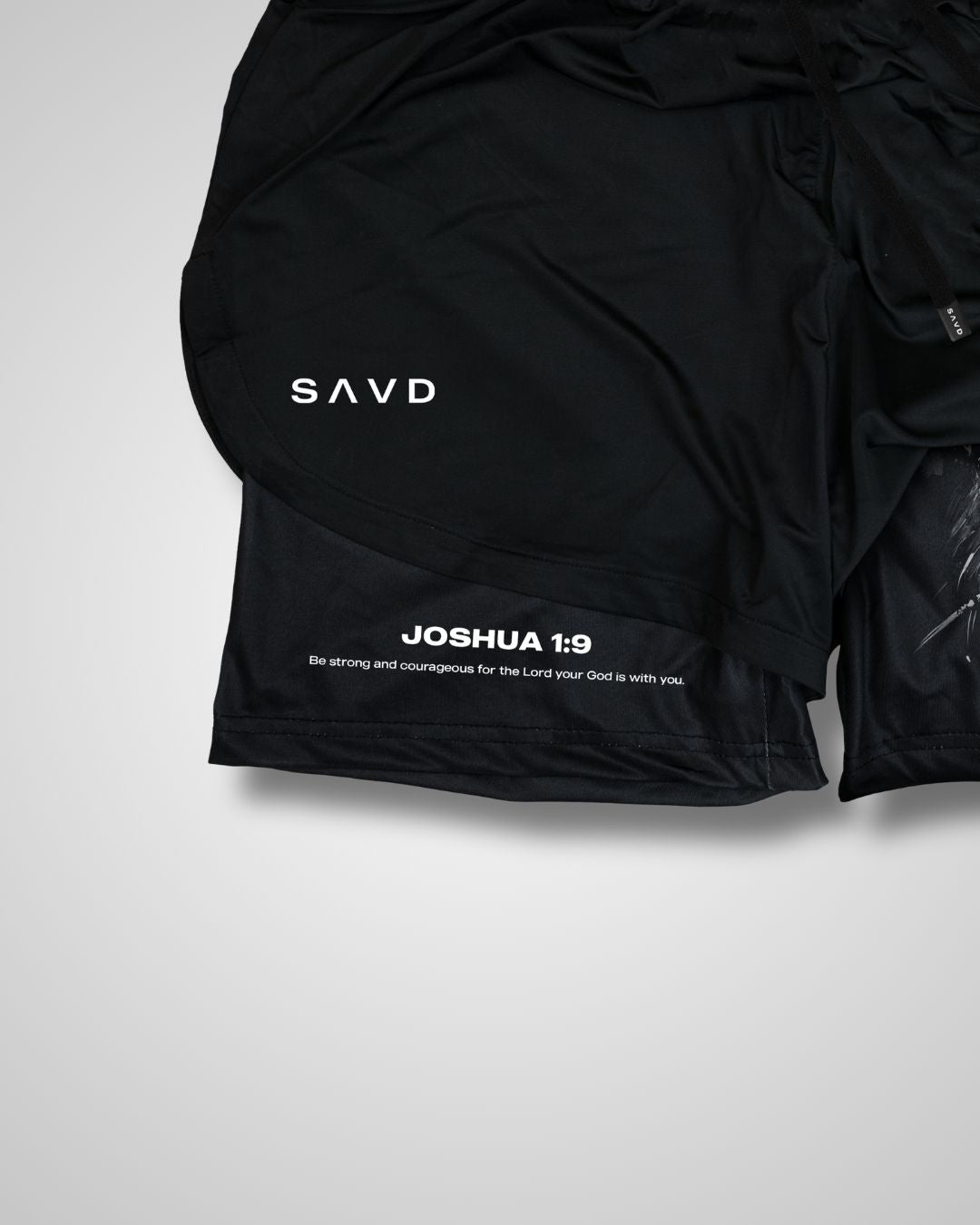 Joshua 1:9 'Lion' Women's Performance Shorts