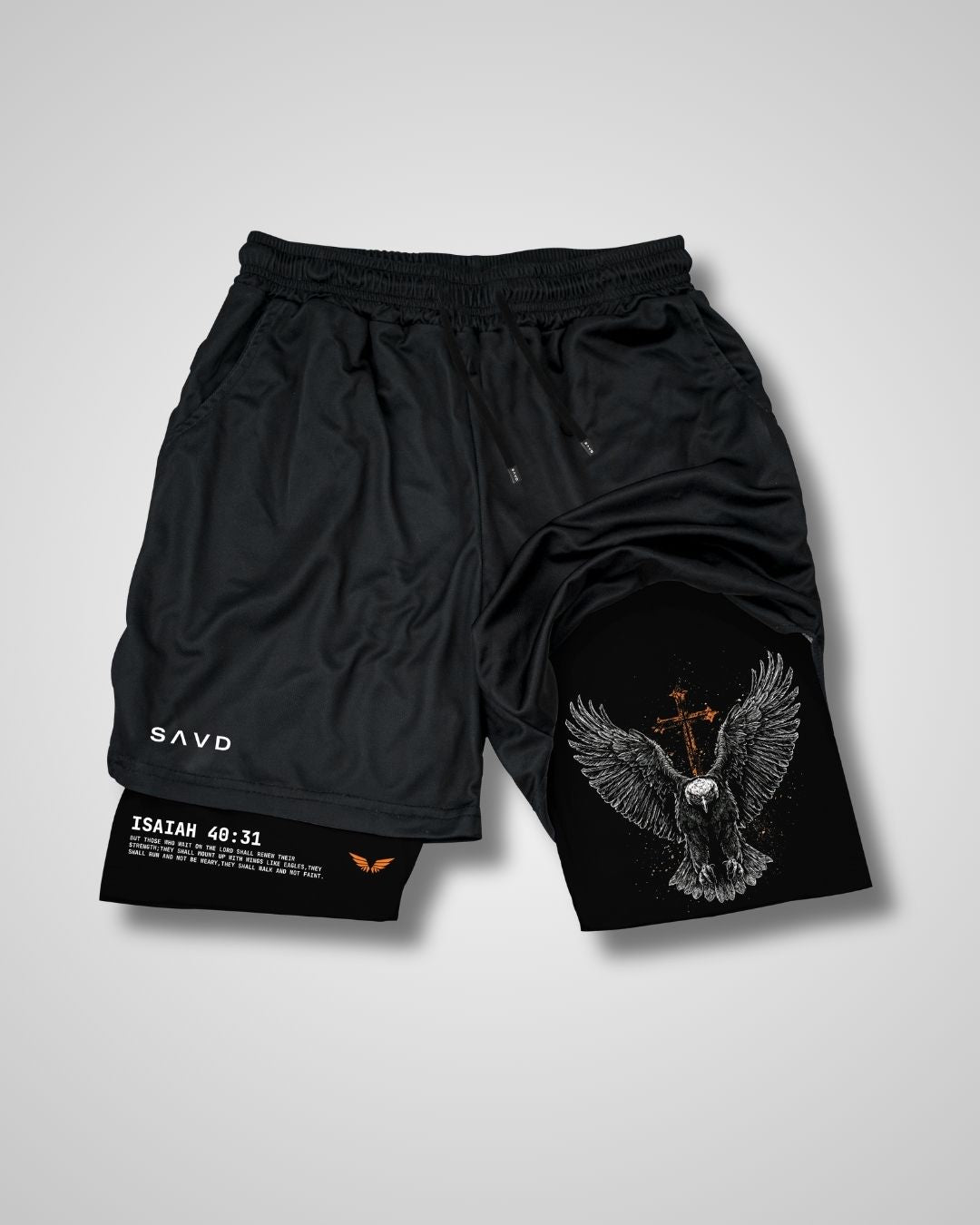 Isaiah 40:31 'Eagle’s Ascent' Youth Performance shorts
