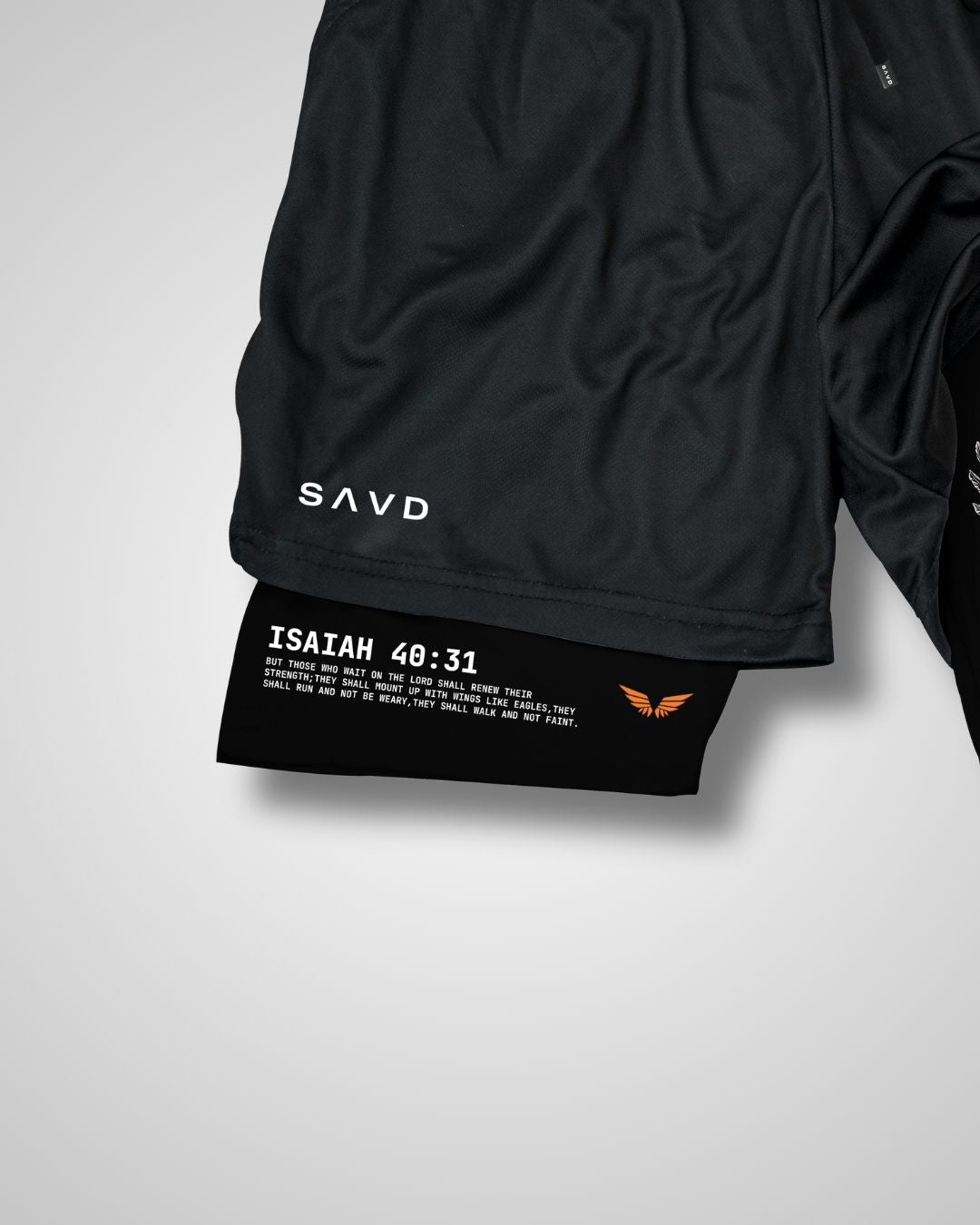 Isaiah 40:31 'Eagle’s Ascent' Men's Performance shorts