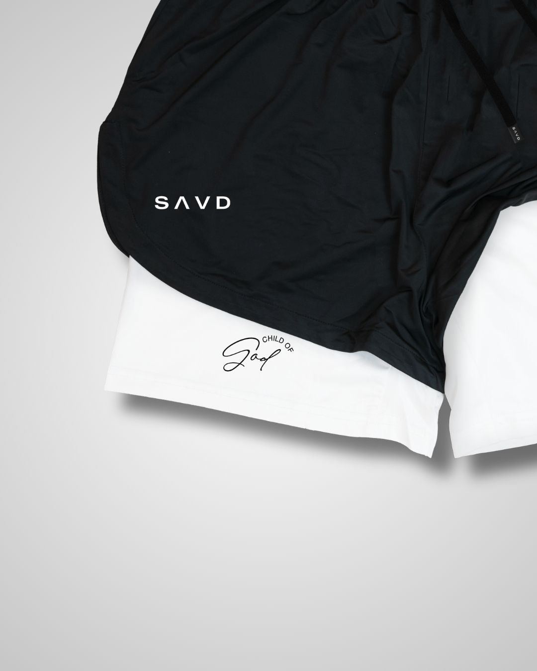 'Child of God' Girls Performance Shorts