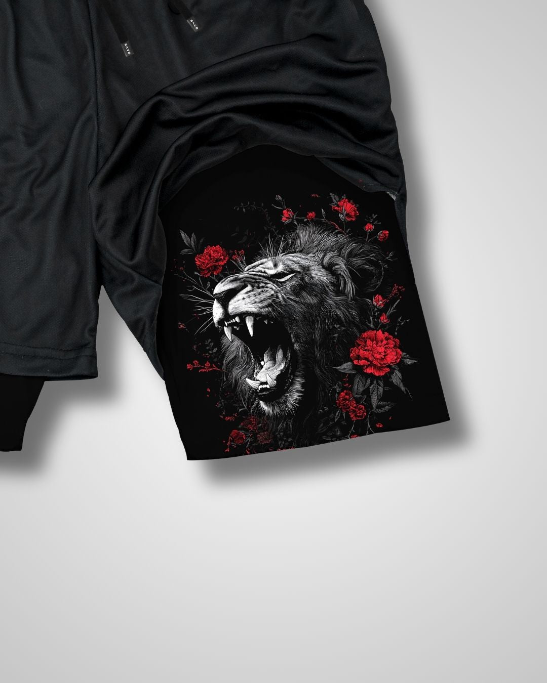 Philippians 4:13 'Lionheart' Men's Performance Shorts