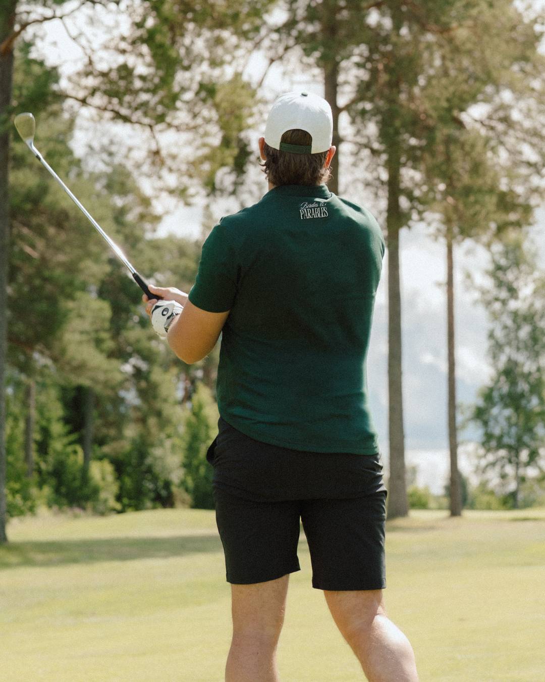 Birdies & Parables Golf Polo - Fairway Green