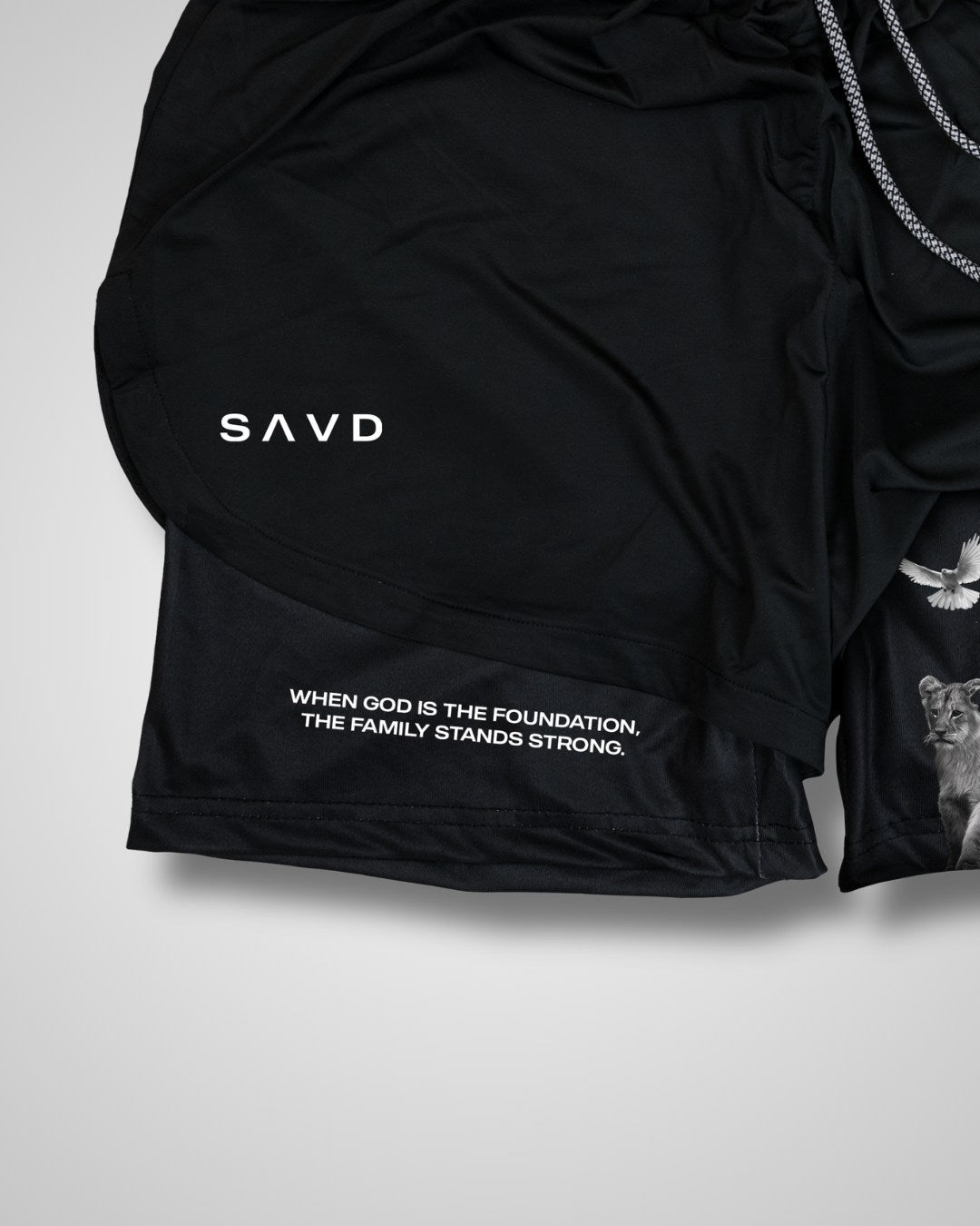 ’Foundation of Faith’ Women’s Performance Shorts