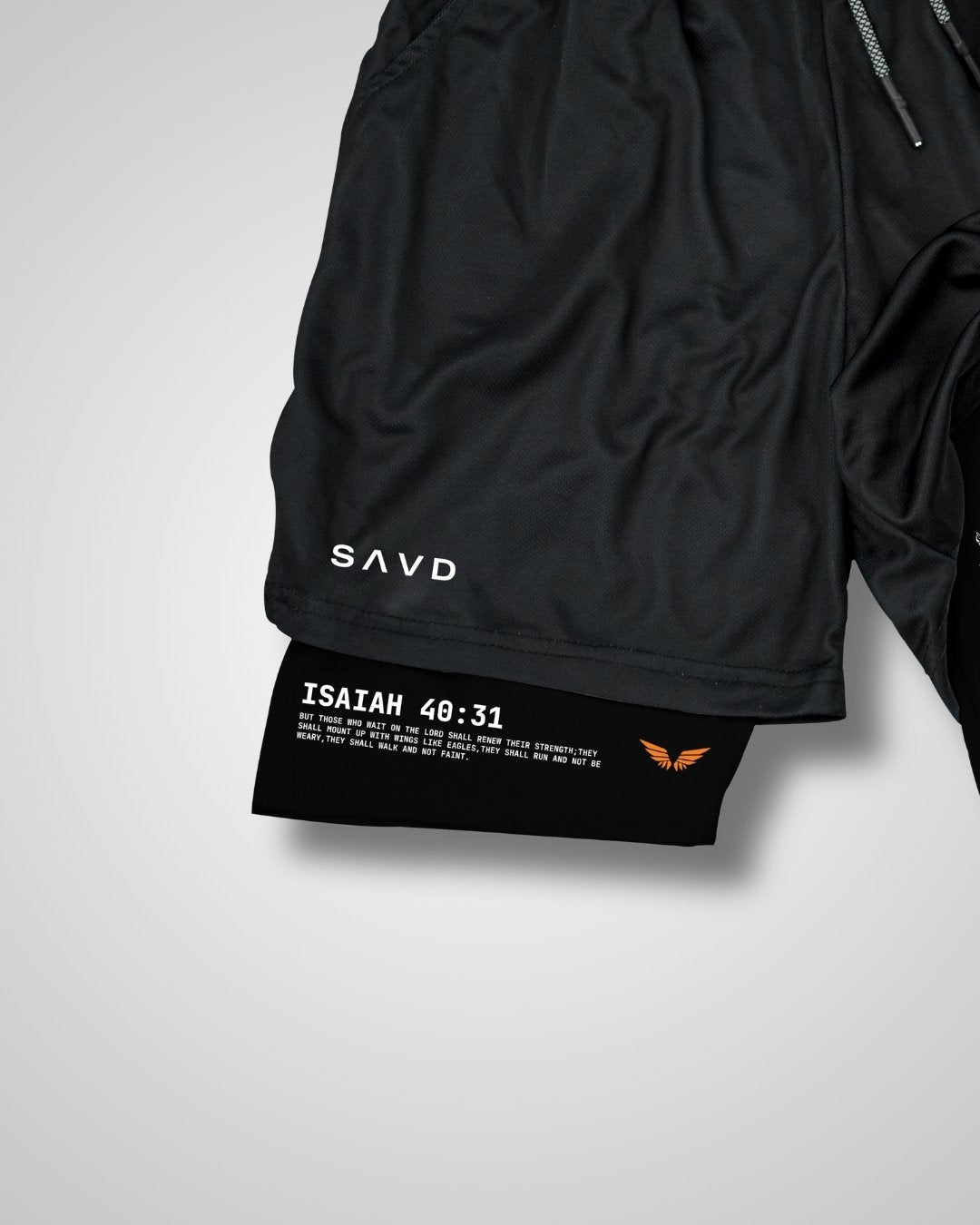 Isaiah 40:31 'Eagle’s Ascent' Men's Performance shorts