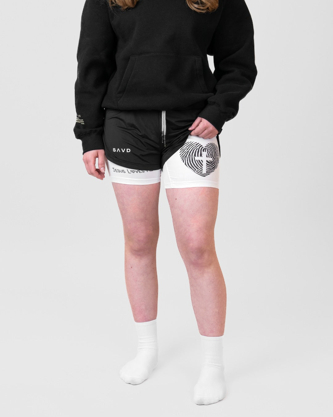 'Jesus Loves Me' Girls Performance Shorts