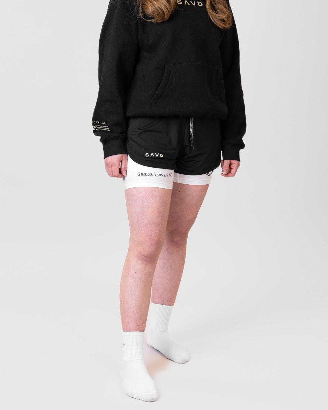 'Jesus Loves Me' Girls Performance Shorts