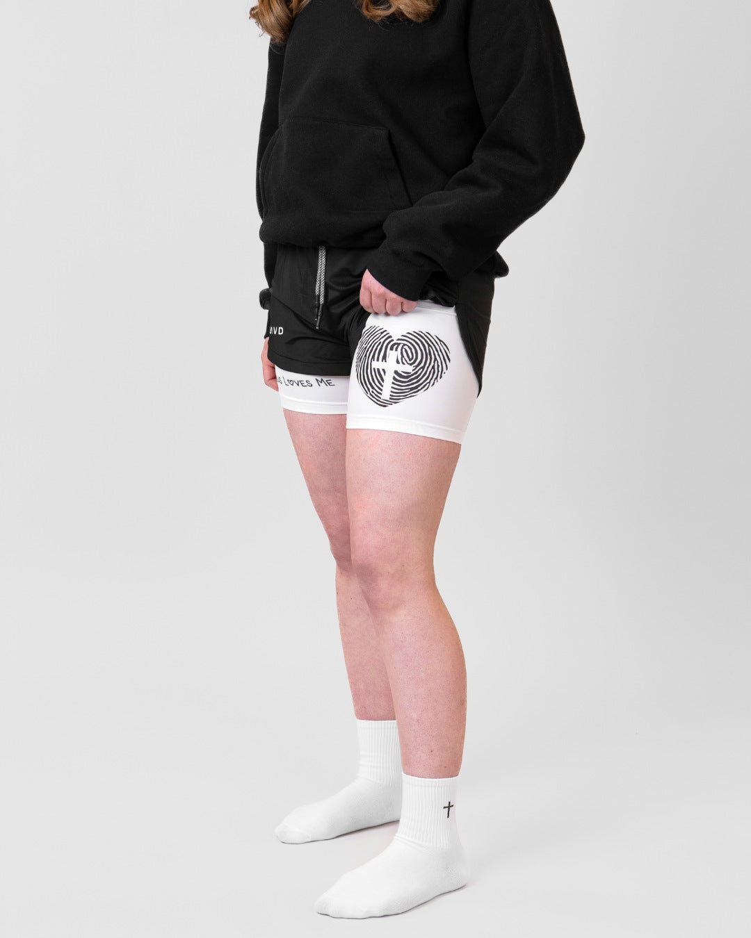 'Jesus Loves Me' Girls Performance Shorts
