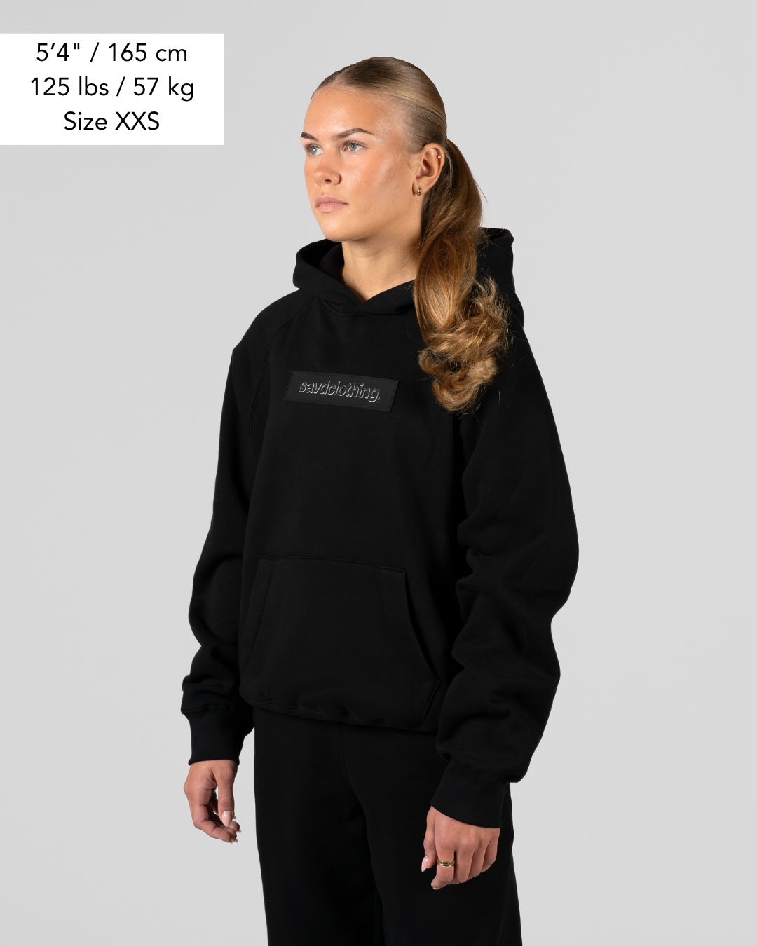 Joshua 1:9 'Lion' Oversized Box Logo Hoodie