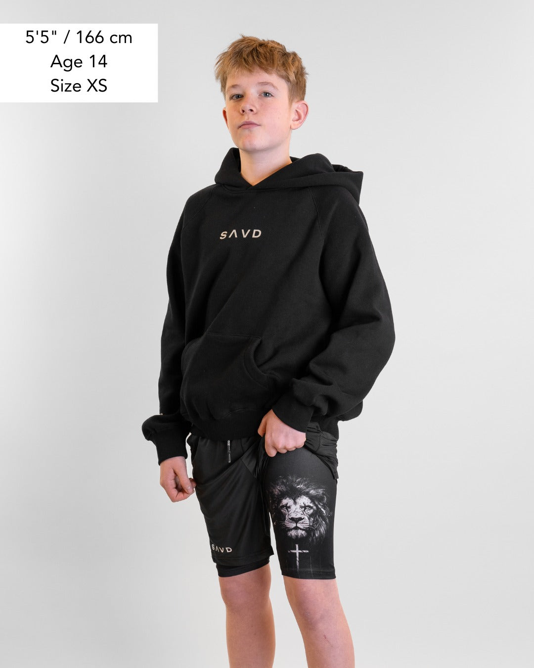 Joshua 1:9 'Lion' Youth Performance Shorts