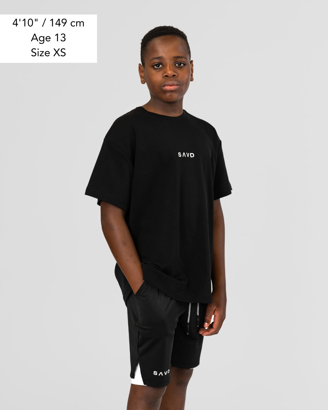 Joshua 1:9 'Lion' Youth Oversized T-shirt
