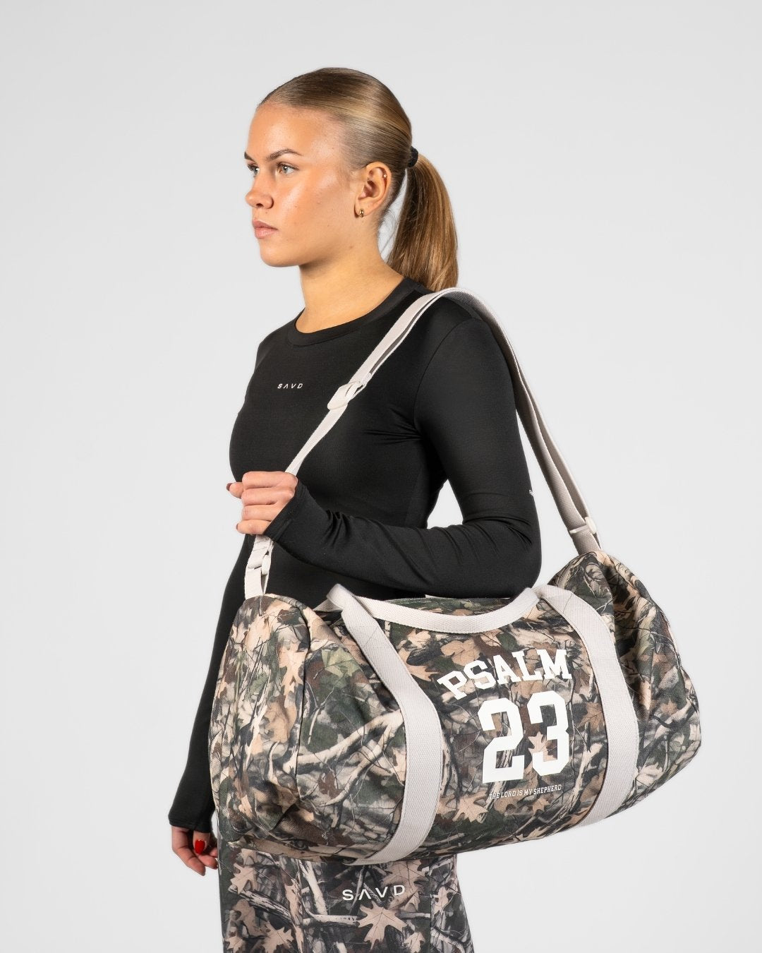 Psalm 23 Camo Duffle Bag - Oakwood