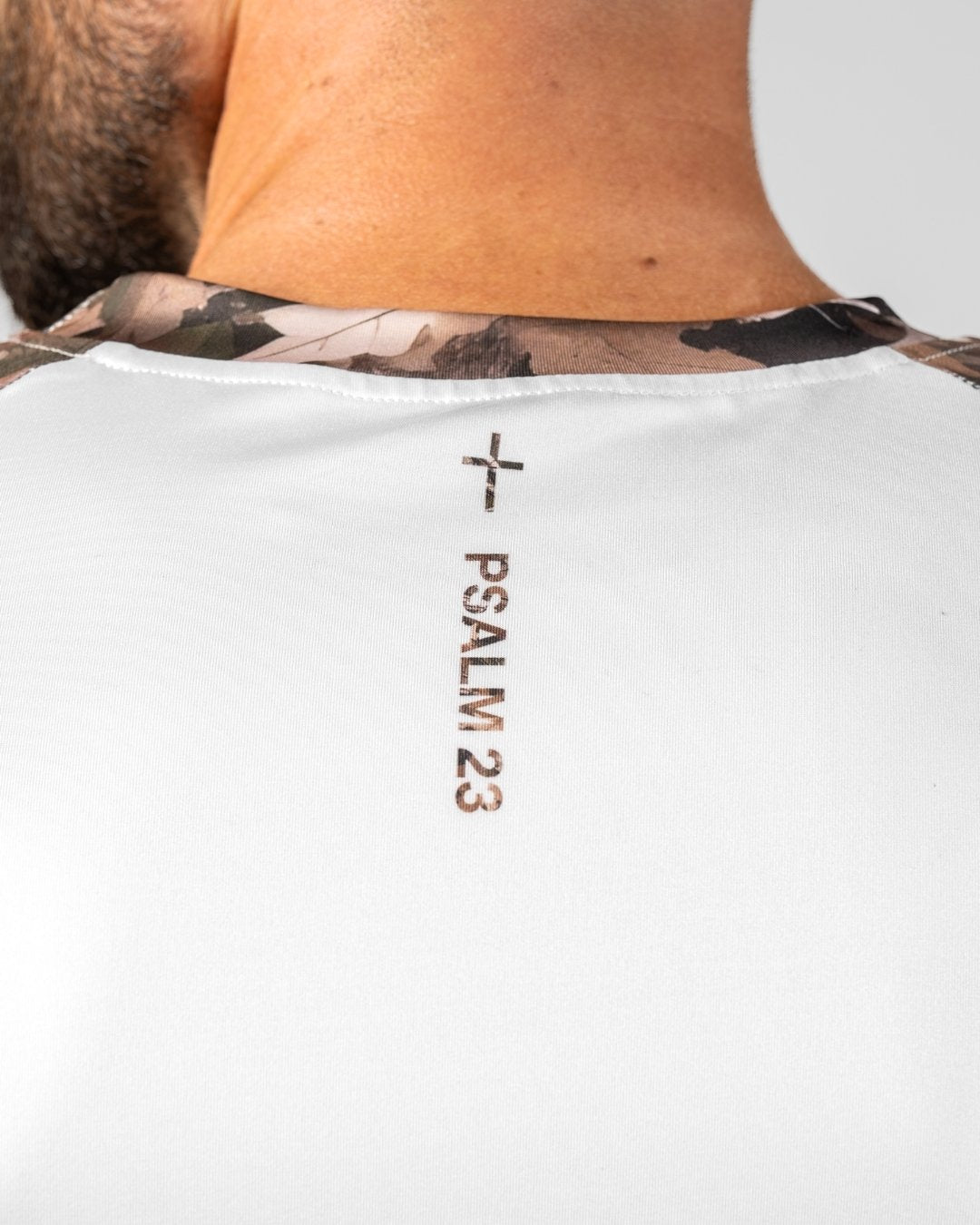 Psalm 23 Men's Camo Long Sleeve - Oakwood