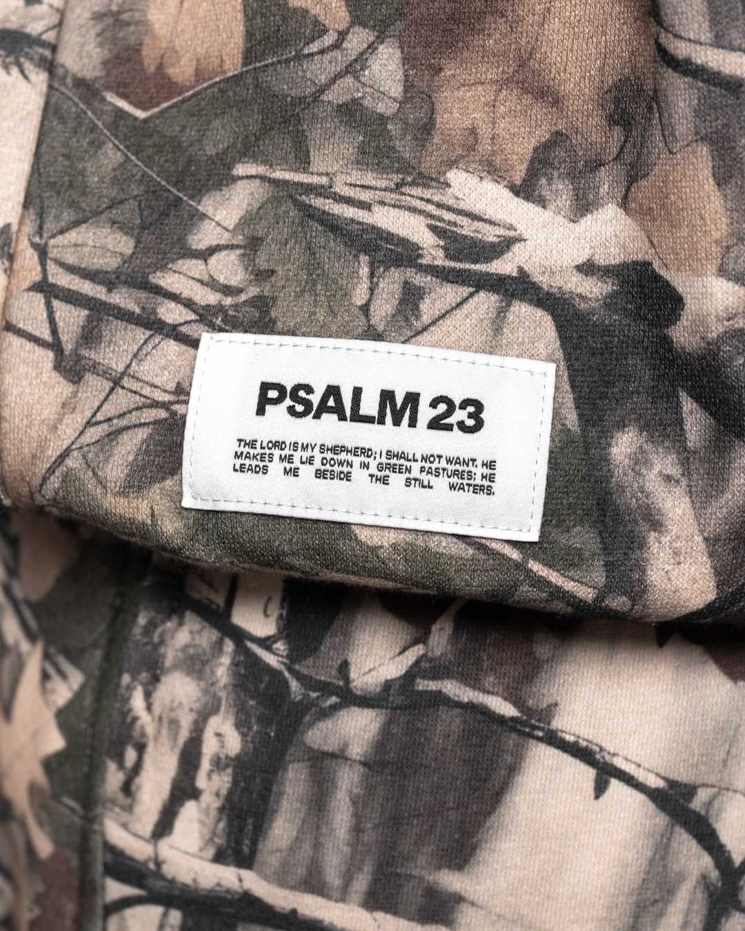 Psalm 23 Oversized Camo Hoodie - Oakwood