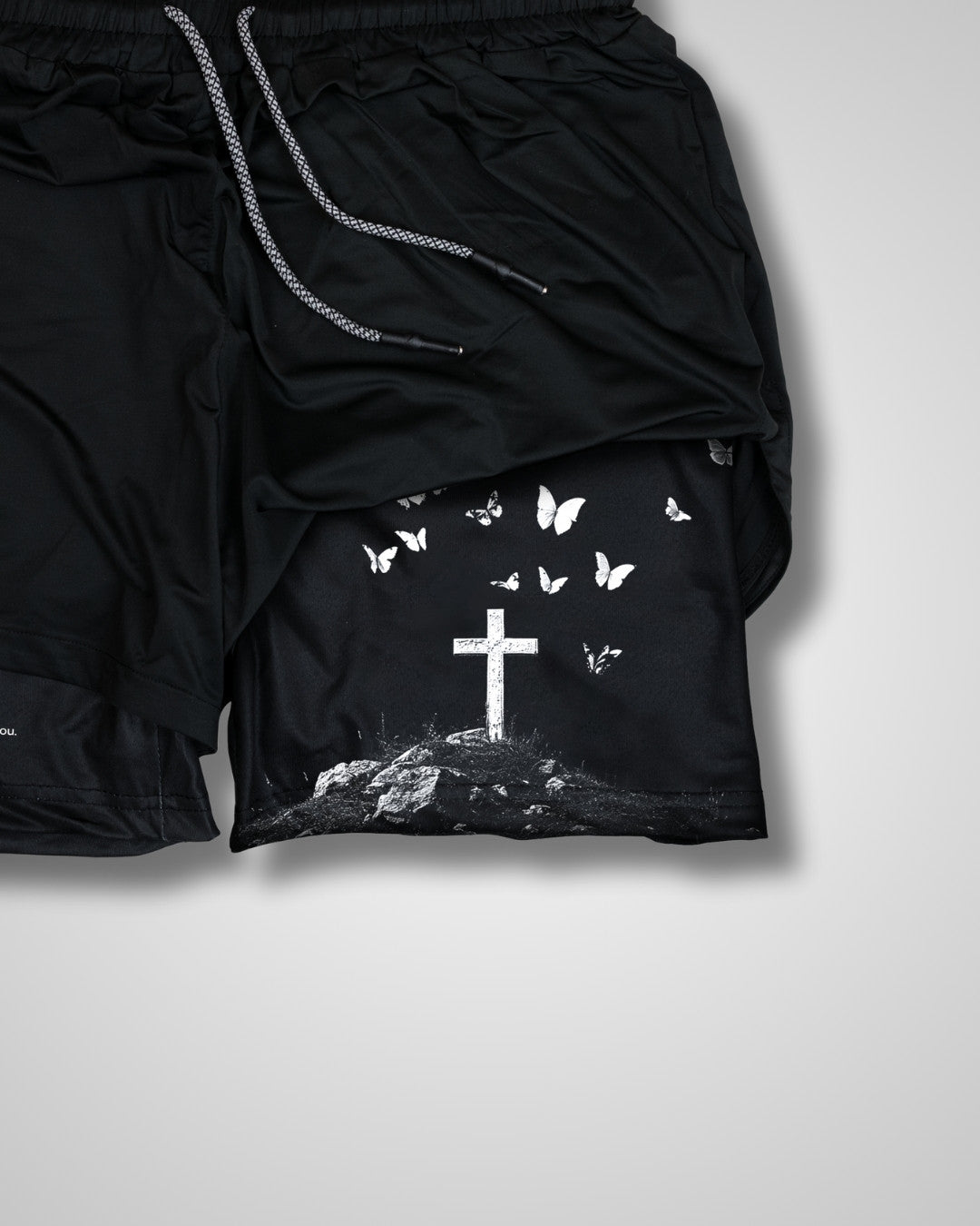Psalm 56:3 'Peaceful Trust' Girls Performance Shorts