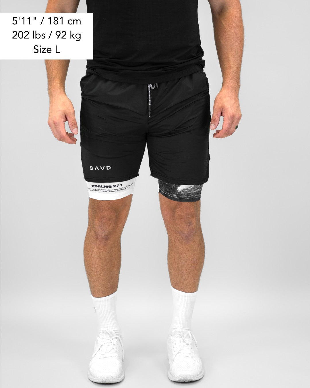 Psalms 27:1 Soldier’s Faith Performance Shorts