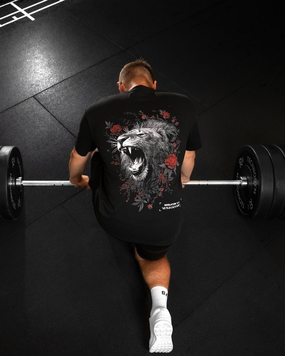 Revelation 5:5 'Lionheart' Men’s Oversized T-Shirt
