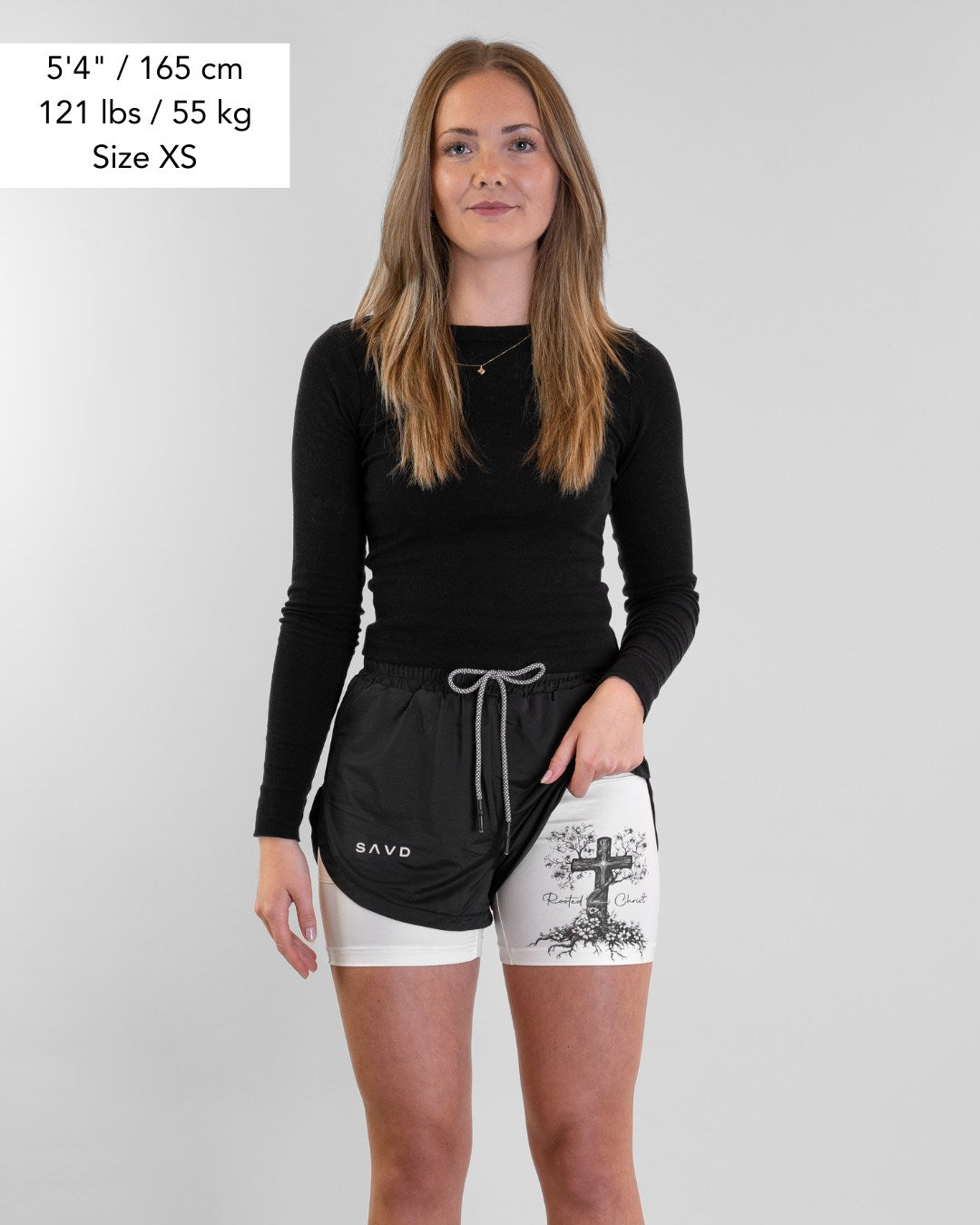 'Rooted in Christ' Women's Performance Shorts