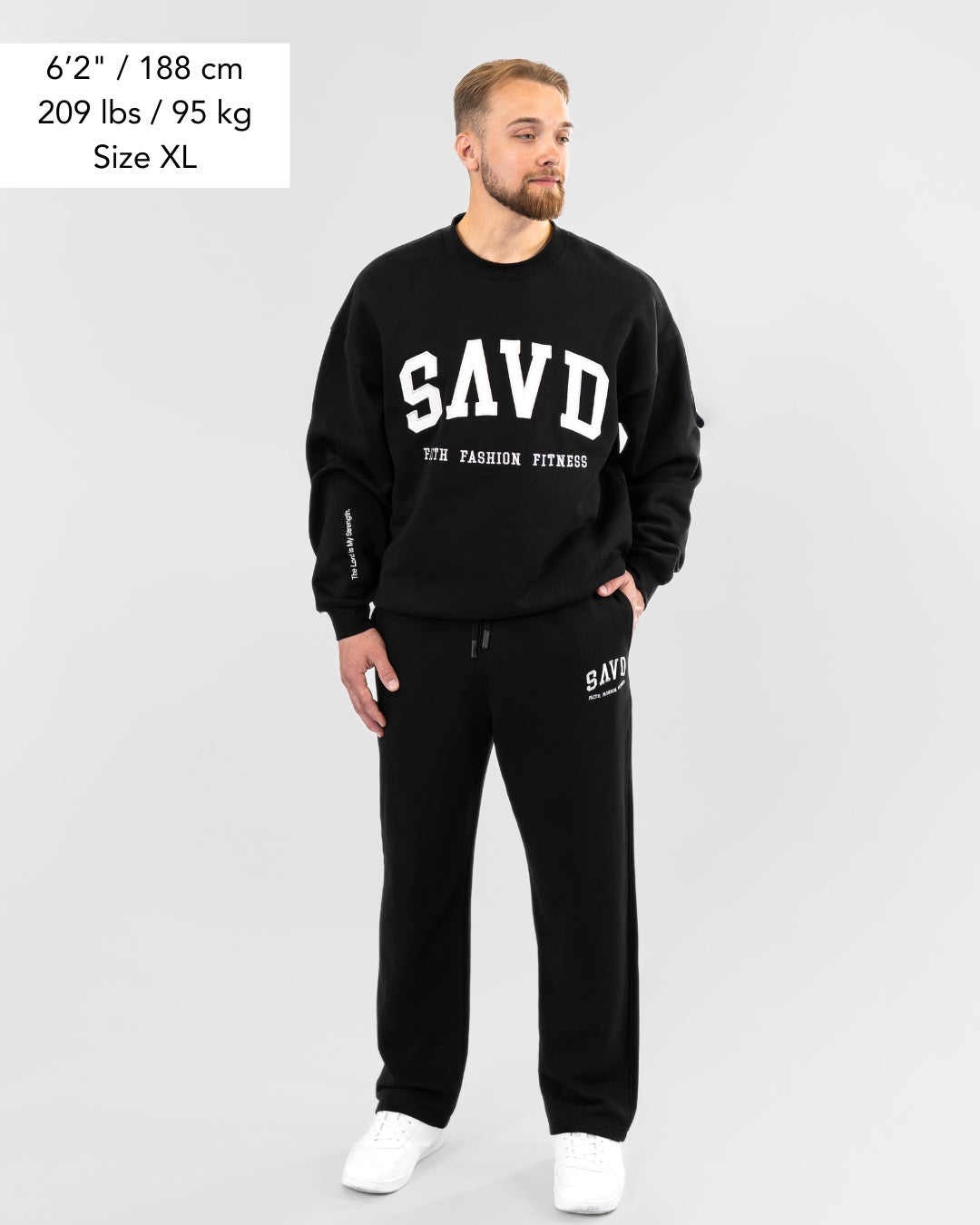SAVD Oversized College Sweater