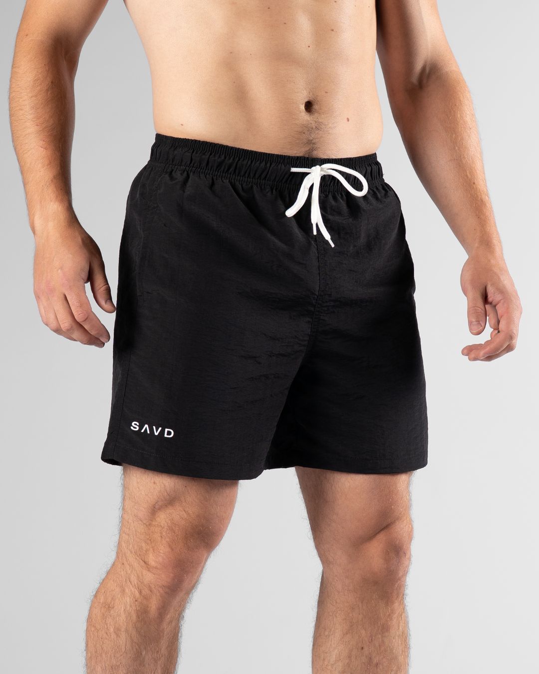 SAVD John 3:16 Swim Trunks - Black