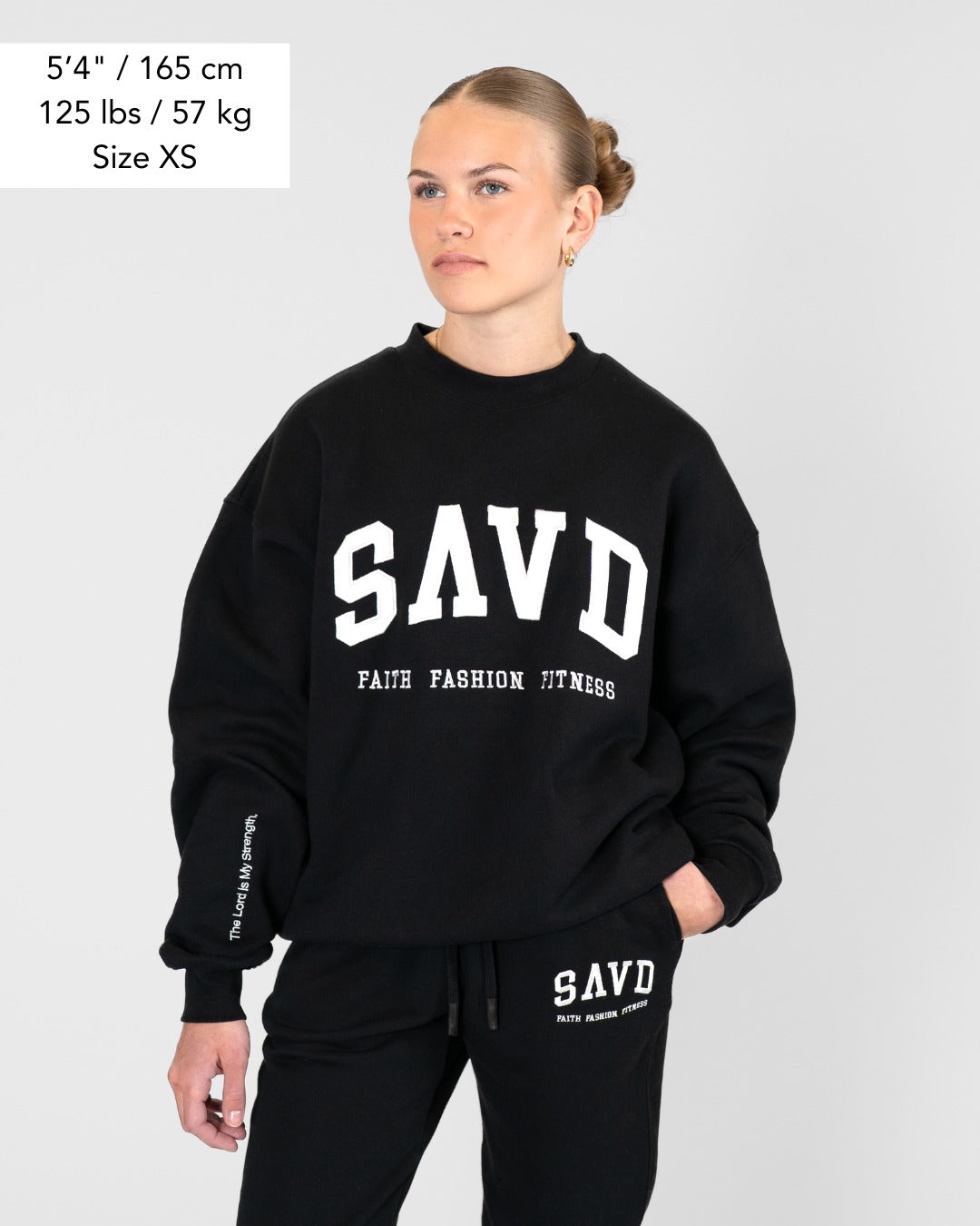 SAVD Oversized College Sweater