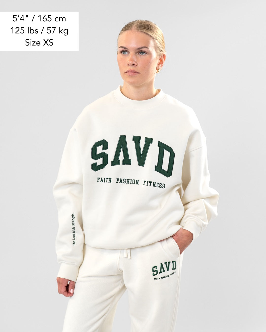 SAVD Oversized College Sweater