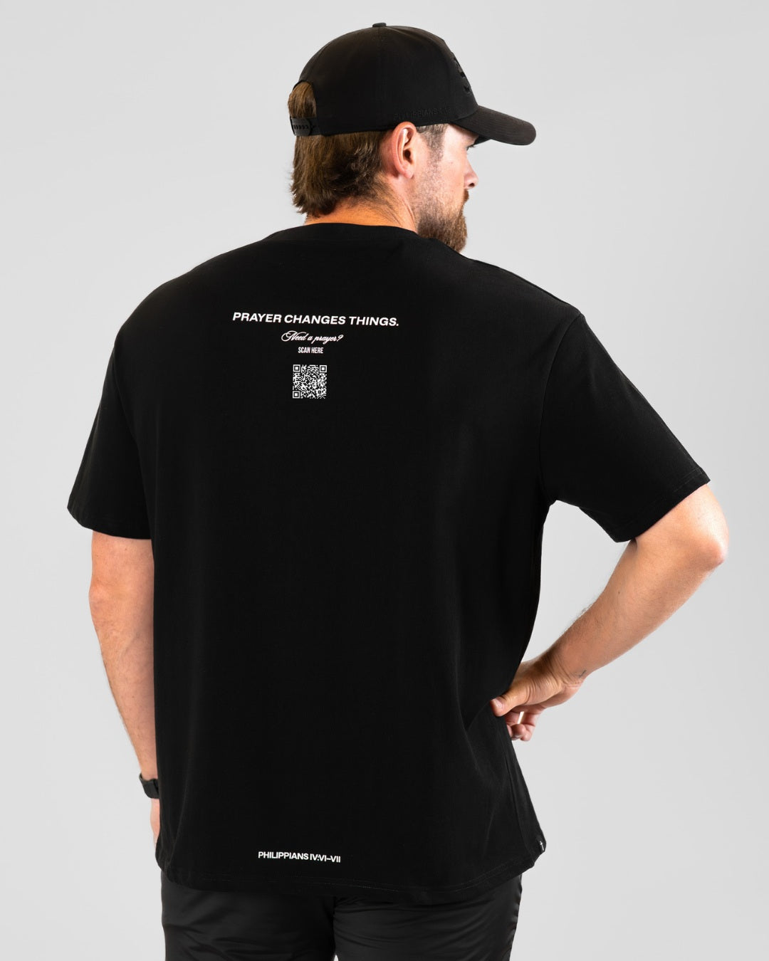 SAVD Prayer Mens Oversized T-shirt