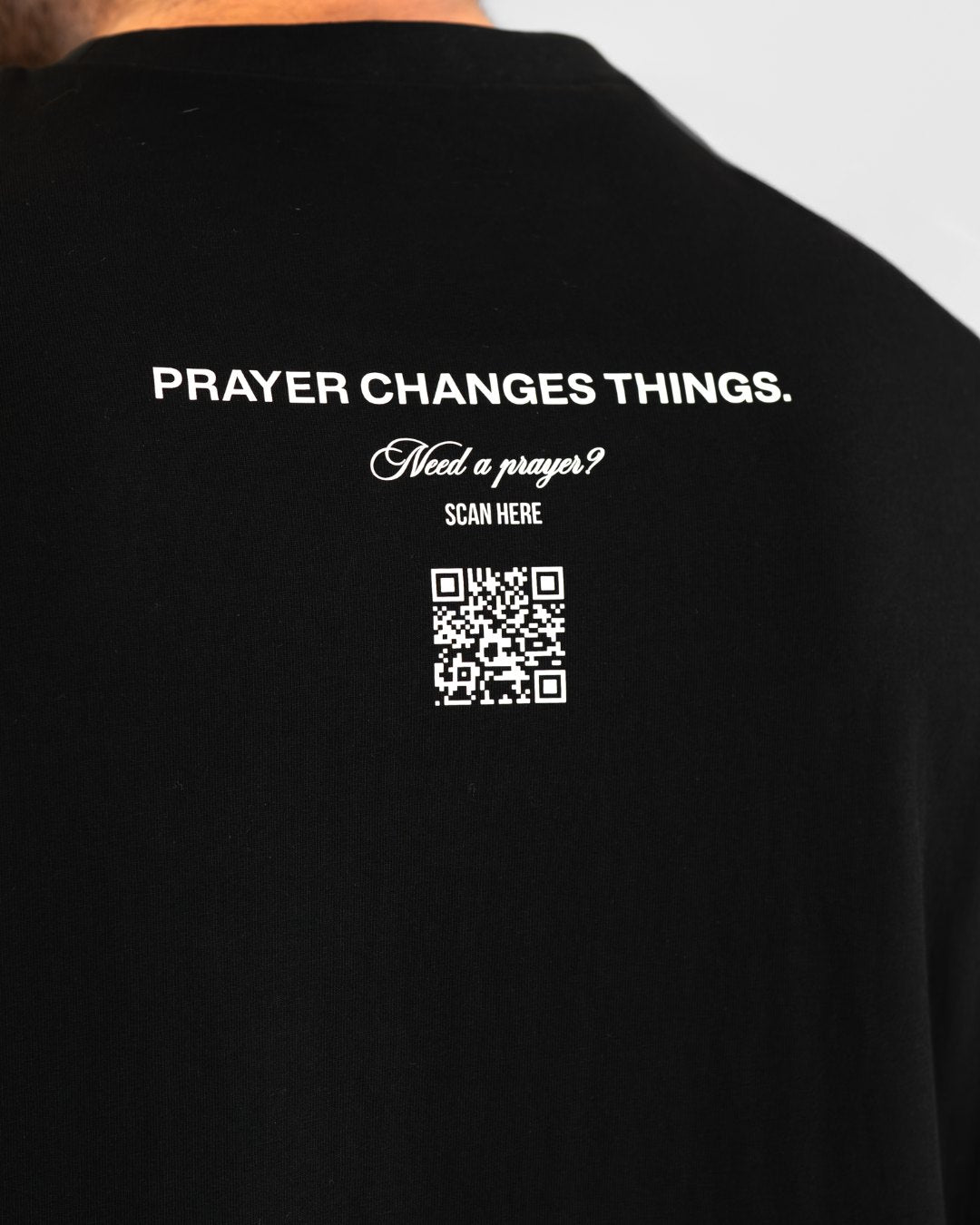 SAVD Prayer Mens Oversized T-shirt