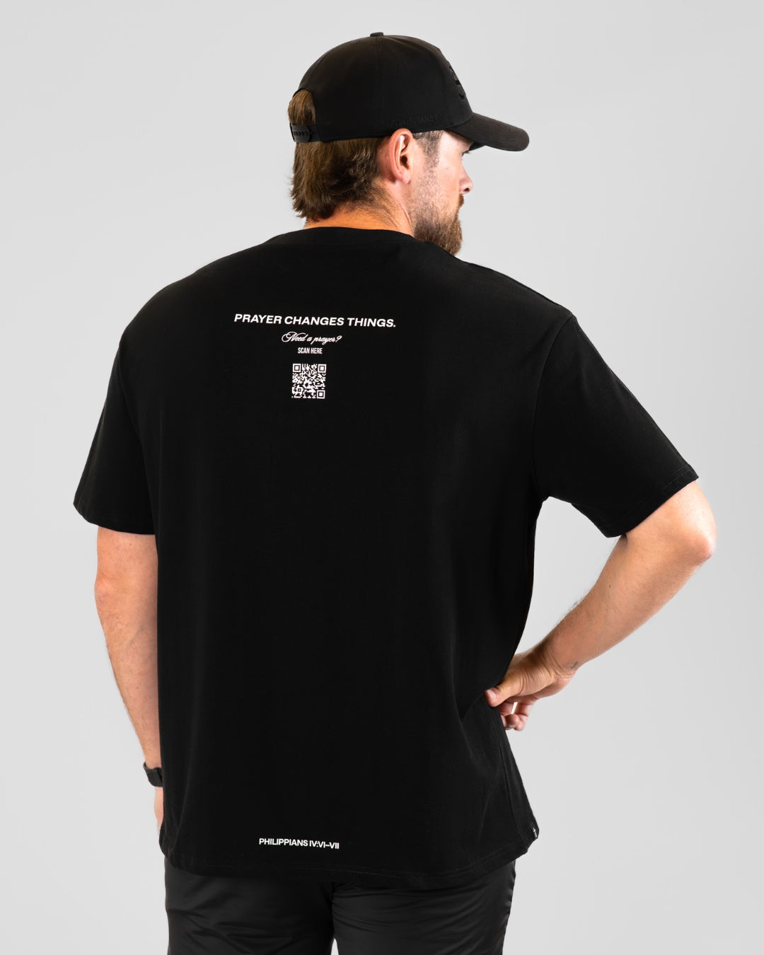 SAVD Prayer Mens Oversized T-shirt
