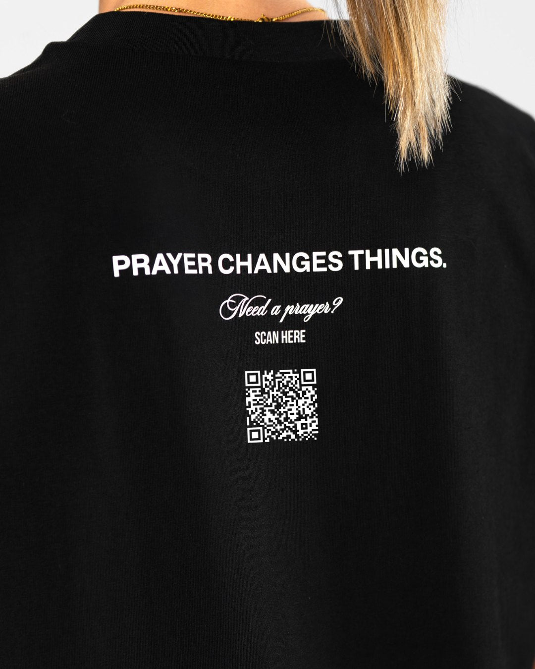 SAVD Prayer Womens Oversized T-shirt