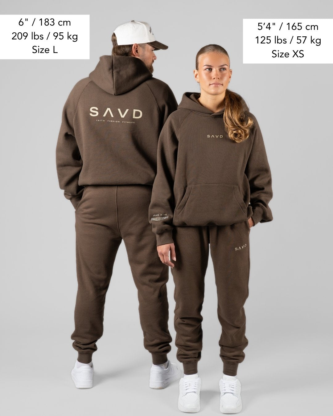 SAVD Essential Joggers – Cuffed Fit