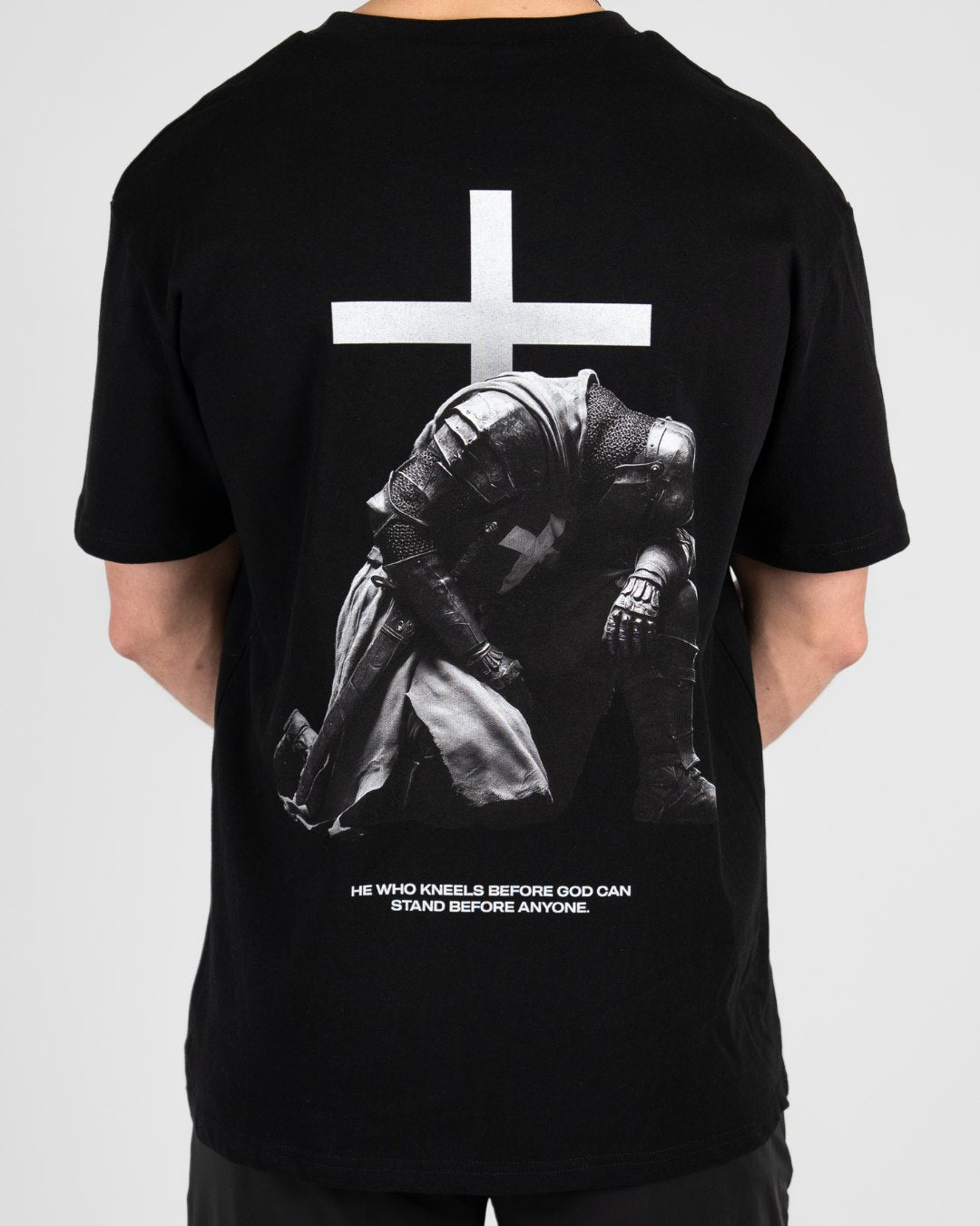 ’Warrior’s Prayer’ Men’s Oversized T-Shirt