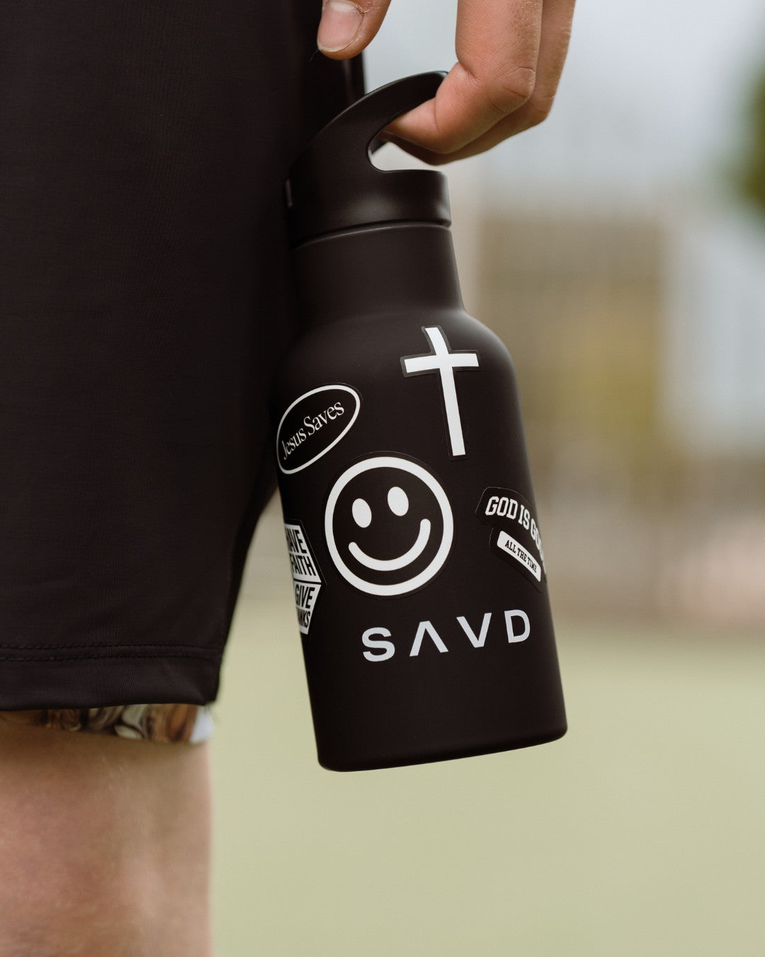 Youth Flip Straw Stainless Steel Water Bottle
