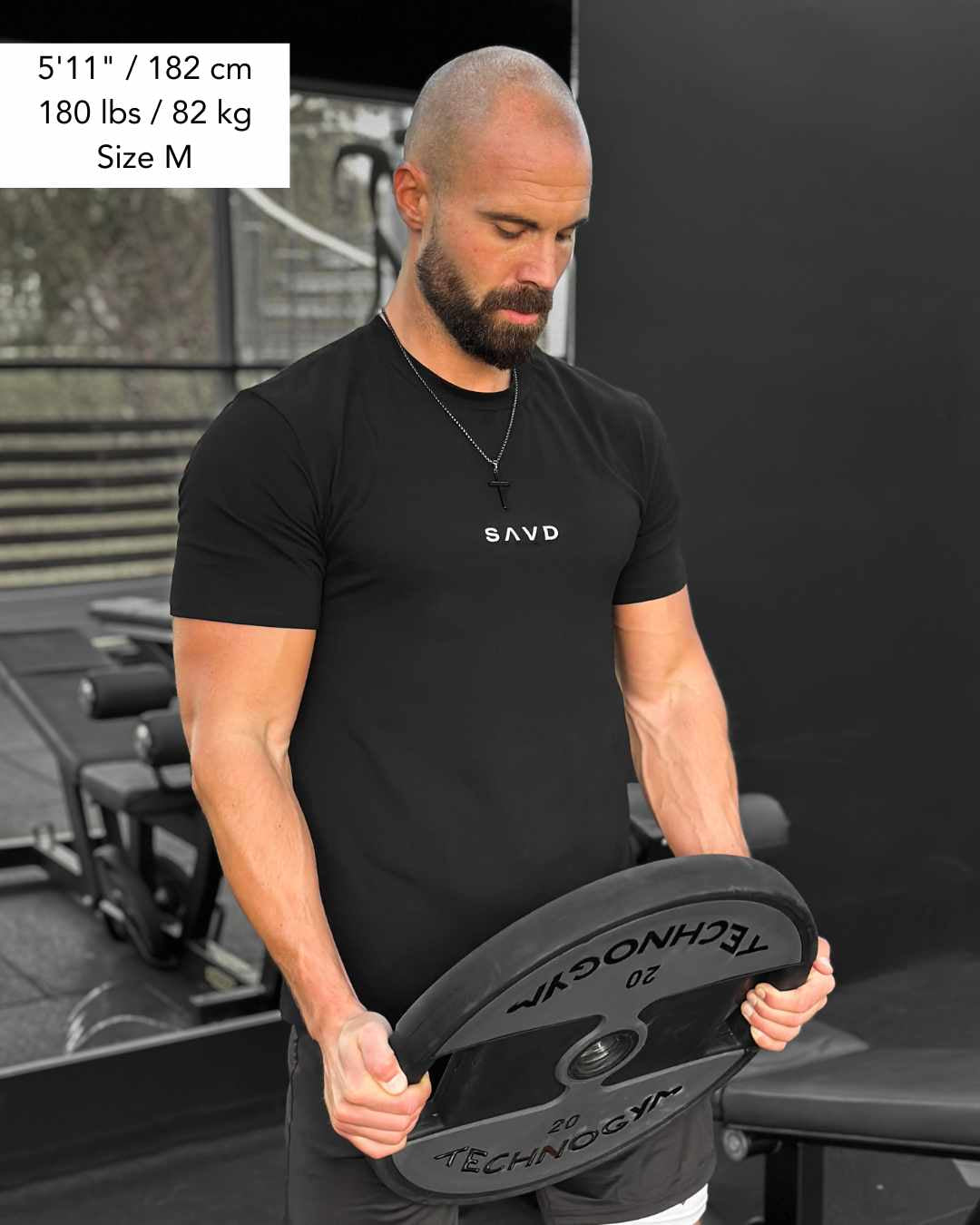 SAVD Performance T-Shirt - Black