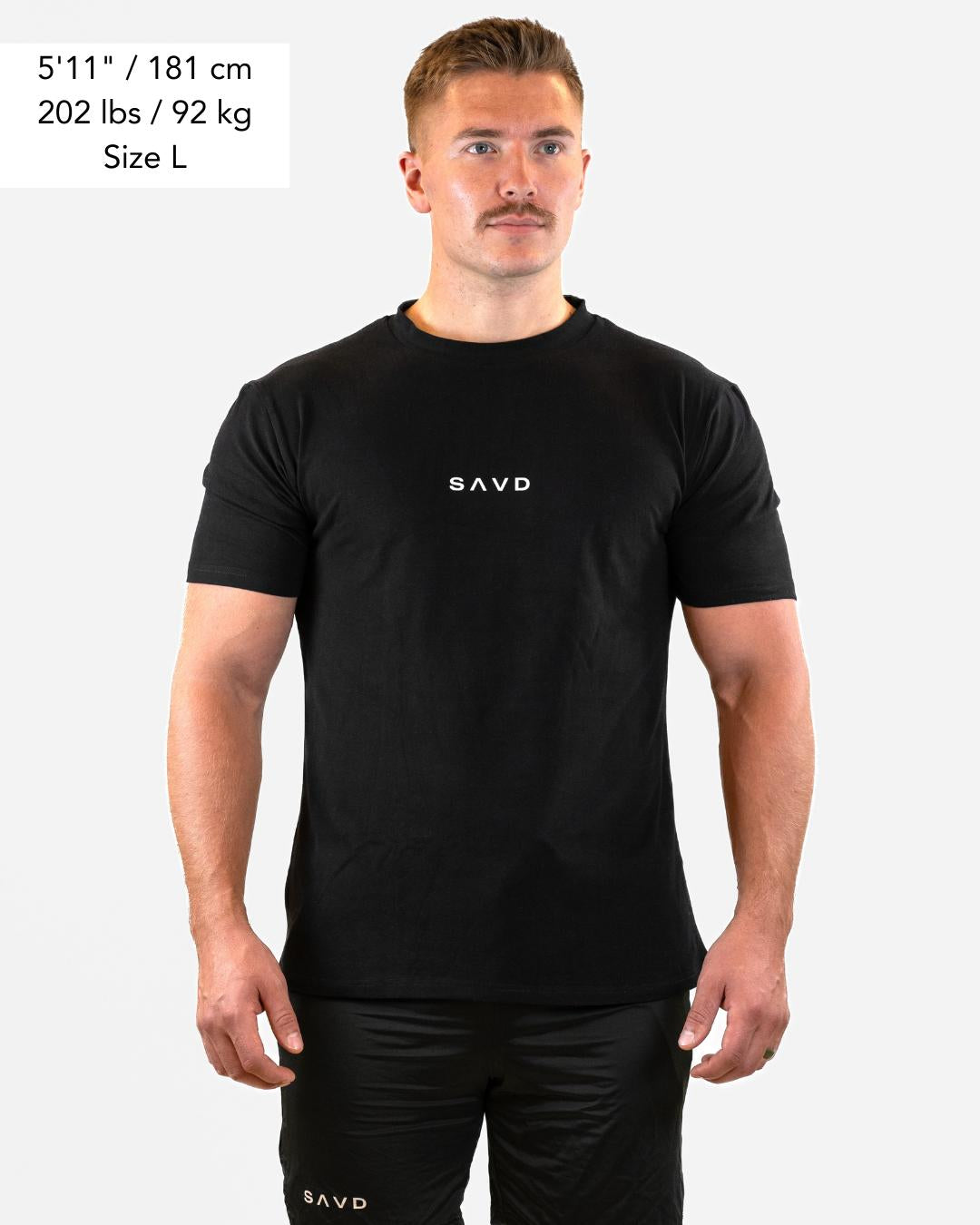 SAVD Performance T-Shirt - Black