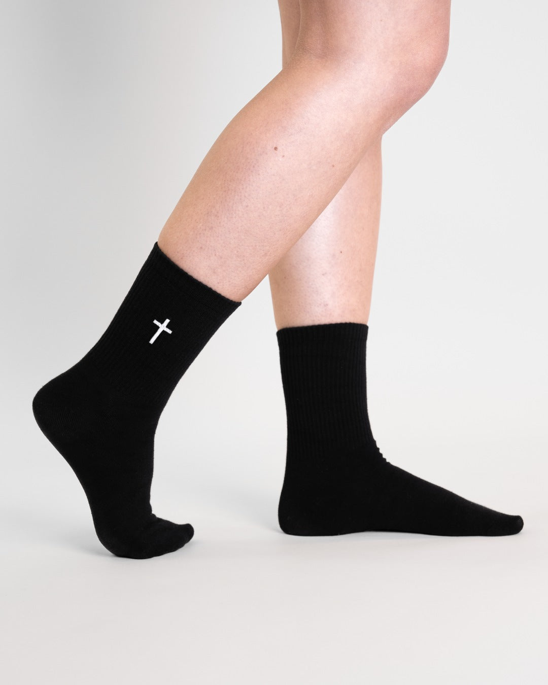 Youth & Women’s Christian Performance Socks 3-Pack - Black