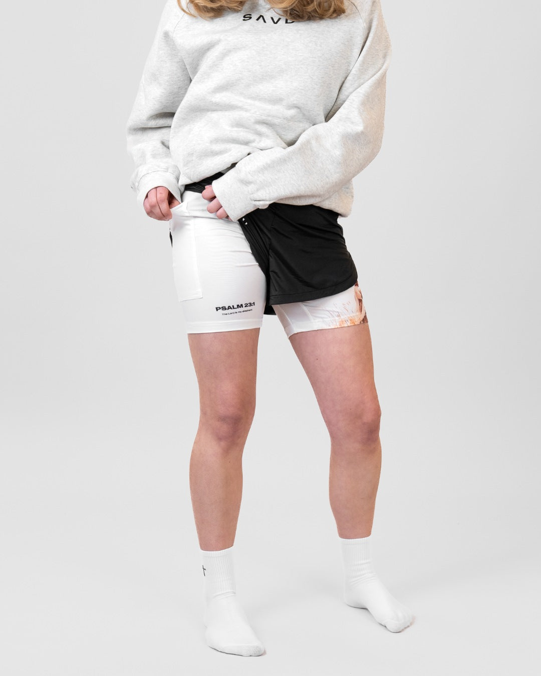 Psalm 23:1 'My Shepherd' Girls Performance Shorts