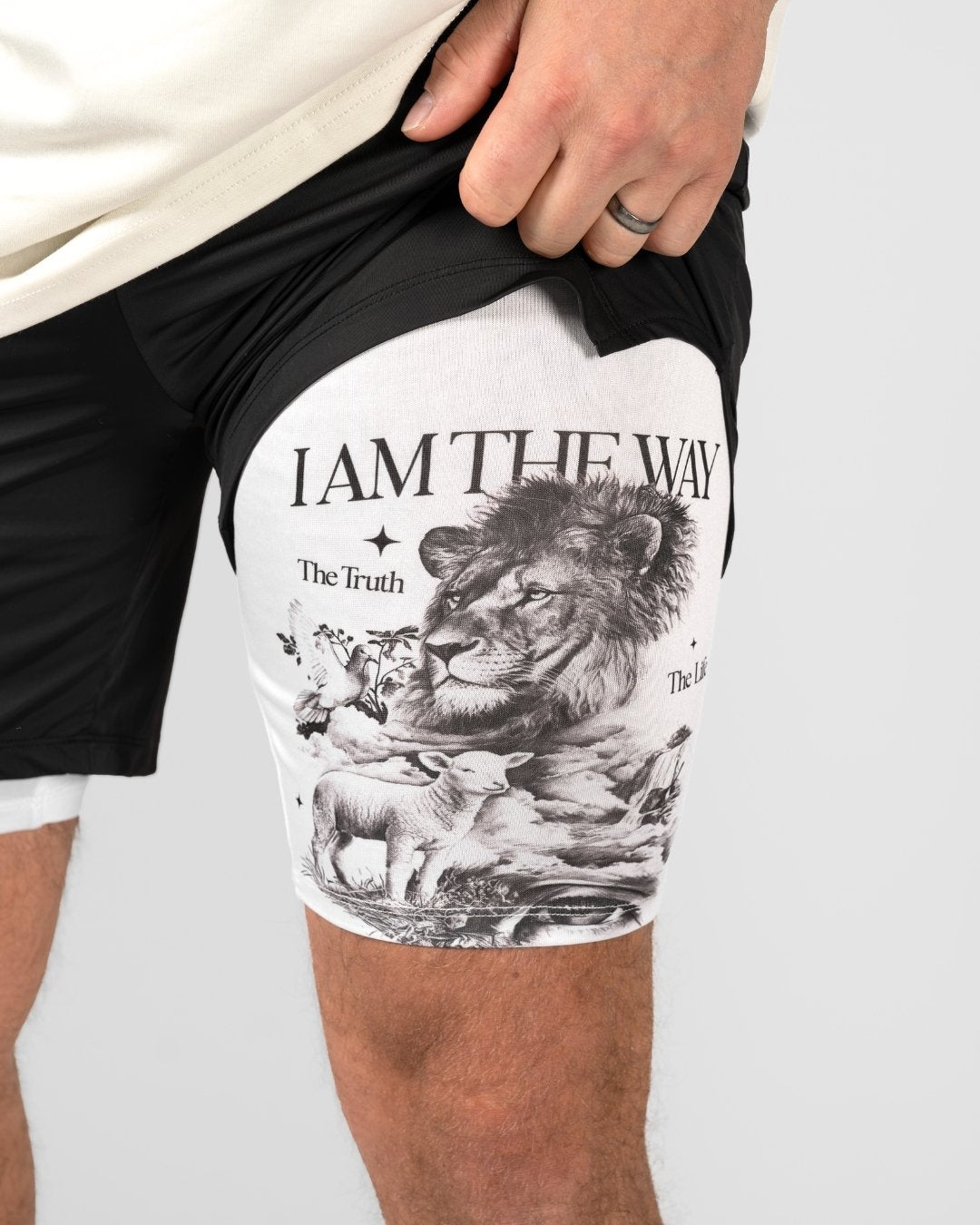 'The Way' Men's Performance Shorts