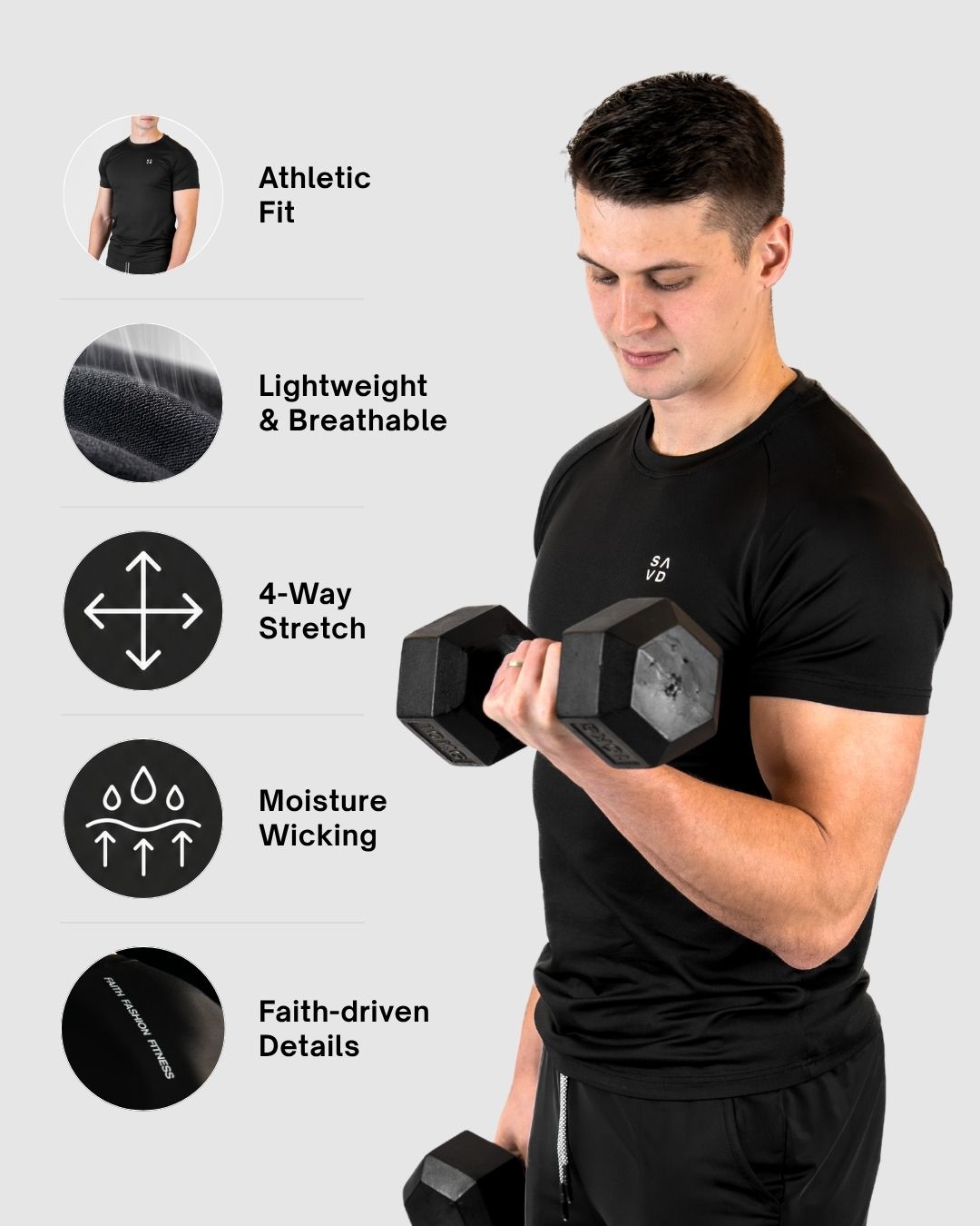 Training Tee - Black
