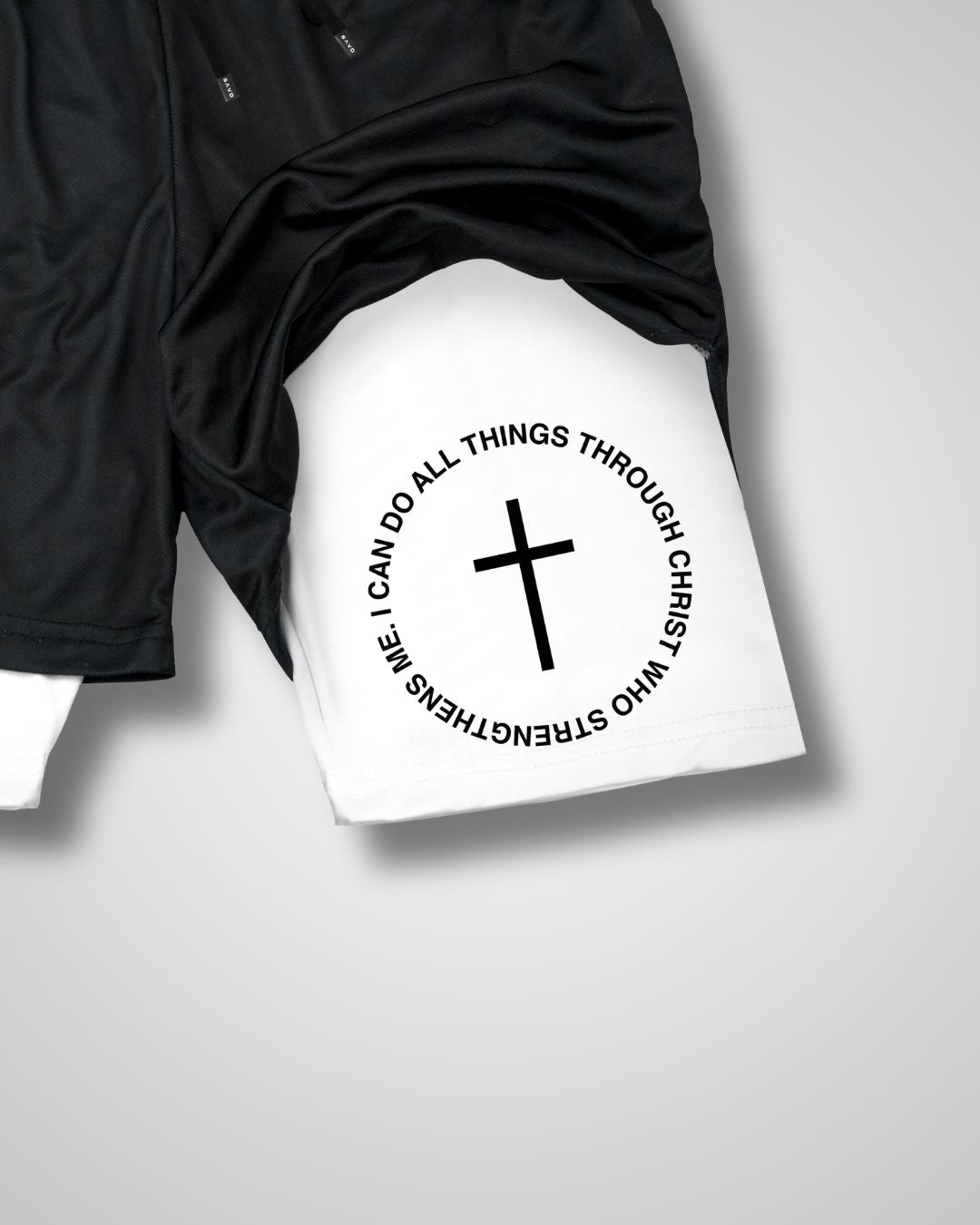 'Strength in Christ' Men’s Performance Shorts