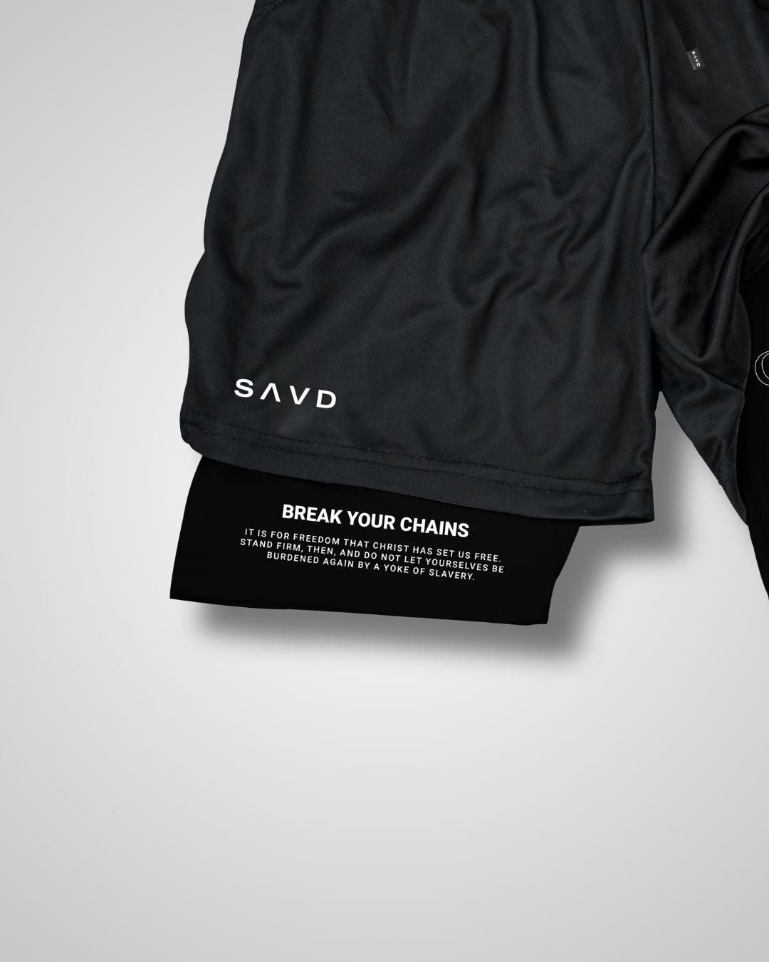 Galatians 5:1 ’Break Your Chains’ Men’s Performance Shorts