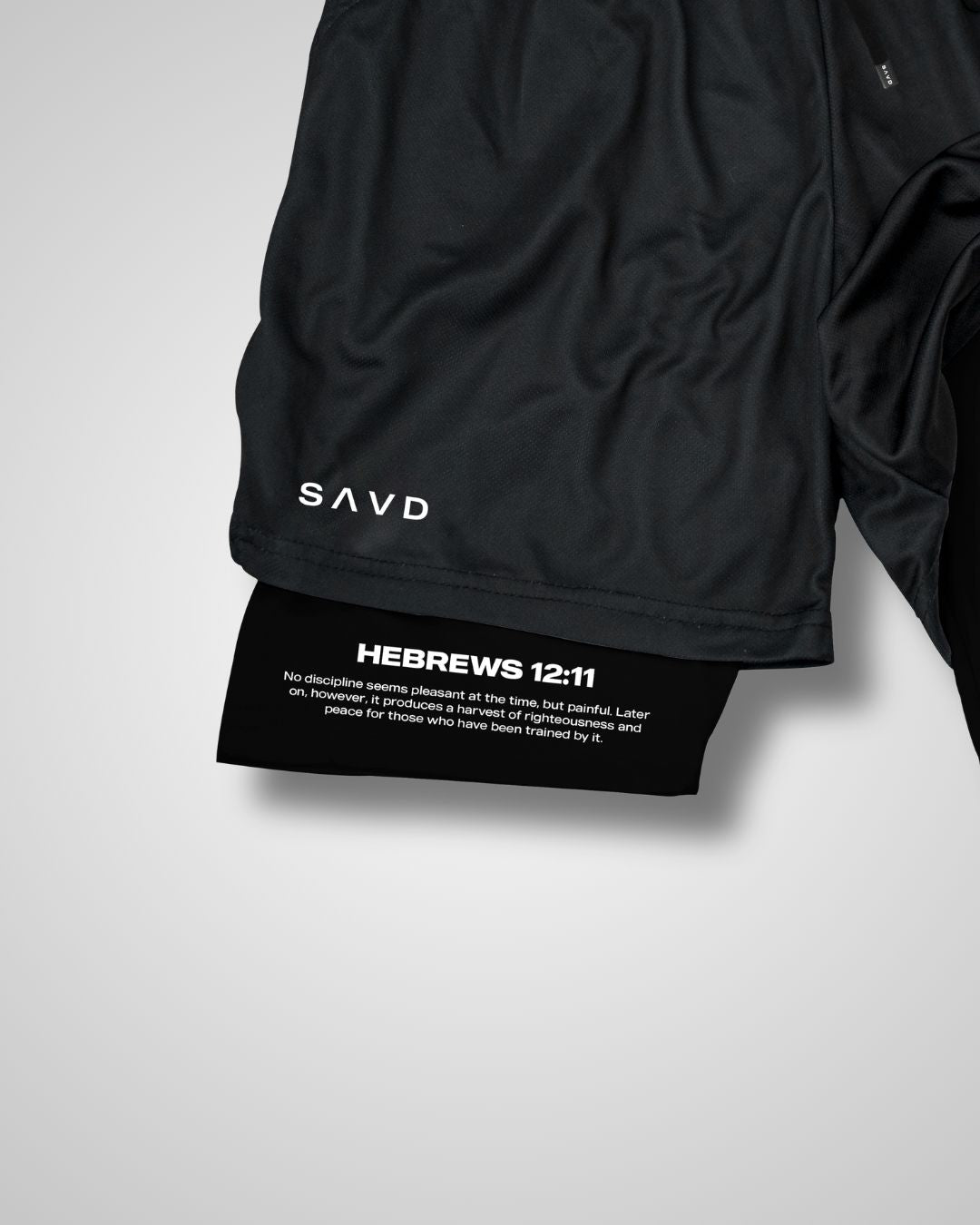 Hebrews 12:11 ’Warrior’s Discipline’ Men’s Performance Shorts