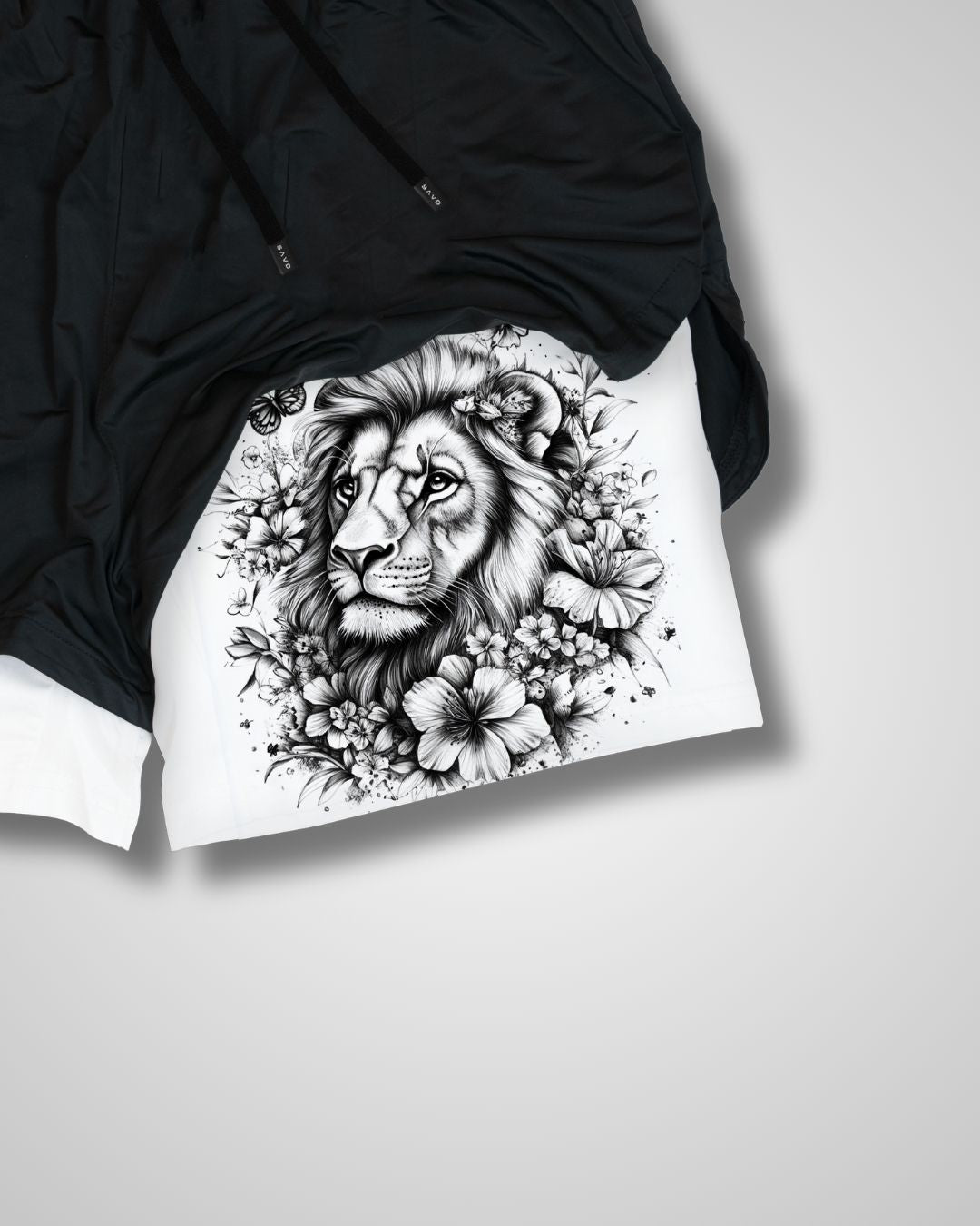 Joshua 1:9 'Courageous Roar' Girls Performance Shorts