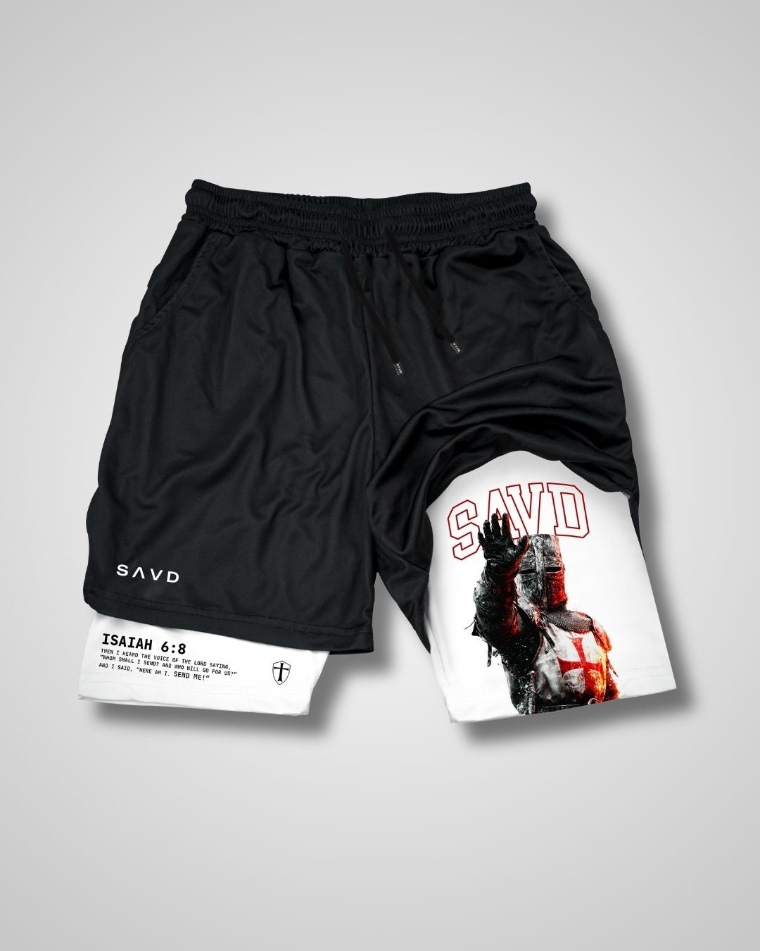Isaiah 6:8 'Courage' Men’s Performance Shorts