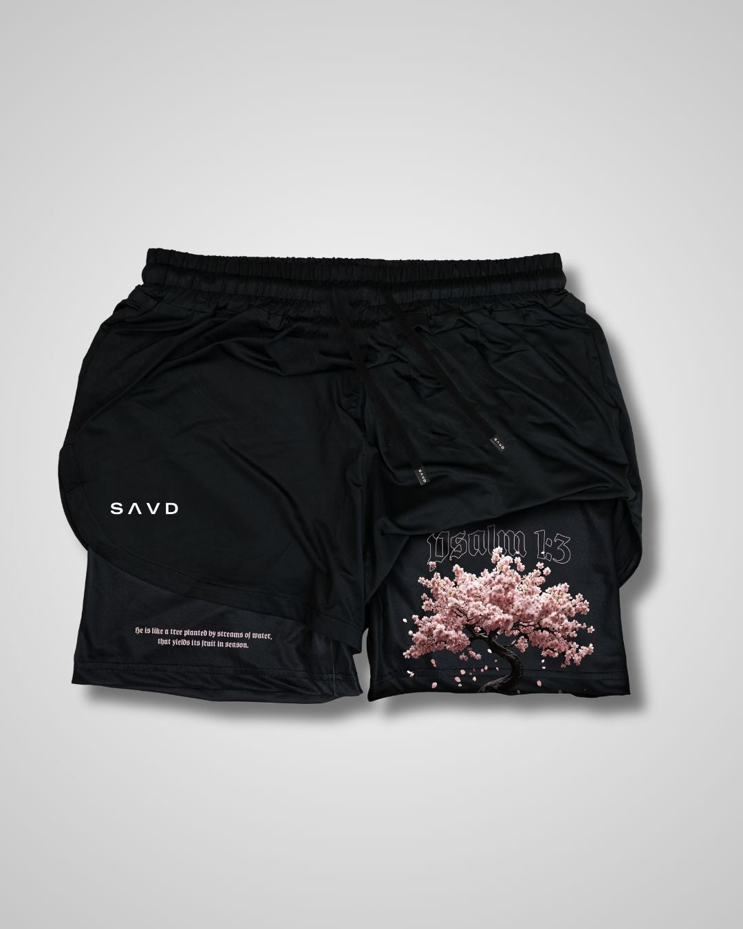 Psalm 1:3 'Planted by water' Women’s Performance Shorts