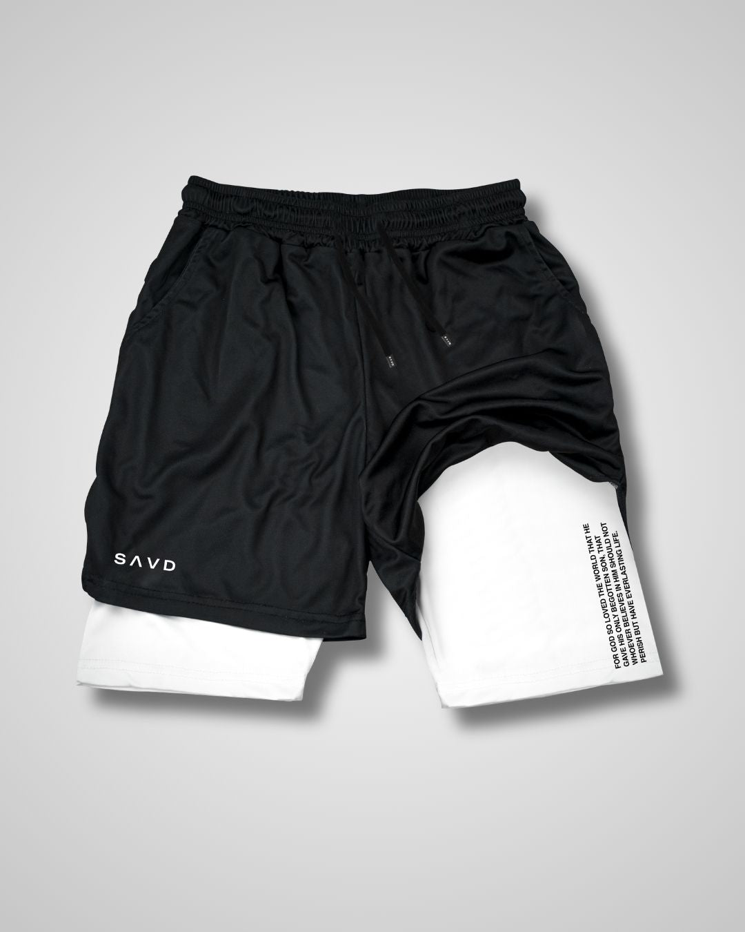 John 3:16 ’Scripture’ Men’s Performance Shorts