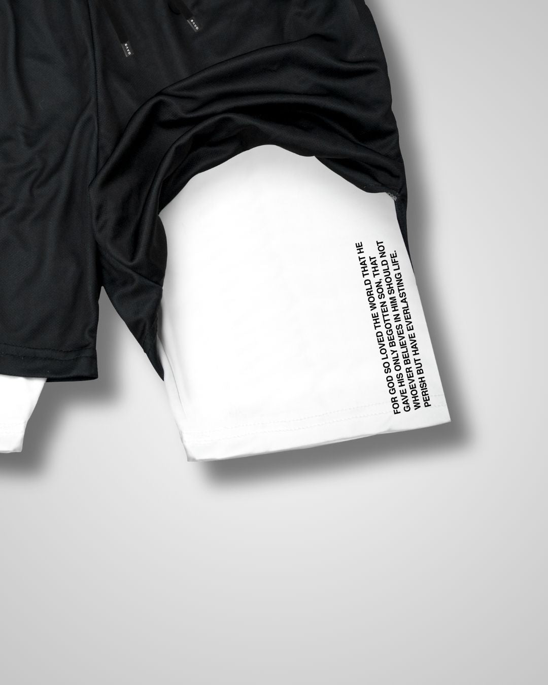 John 3:16 ’Scripture’ Men’s Performance Shorts