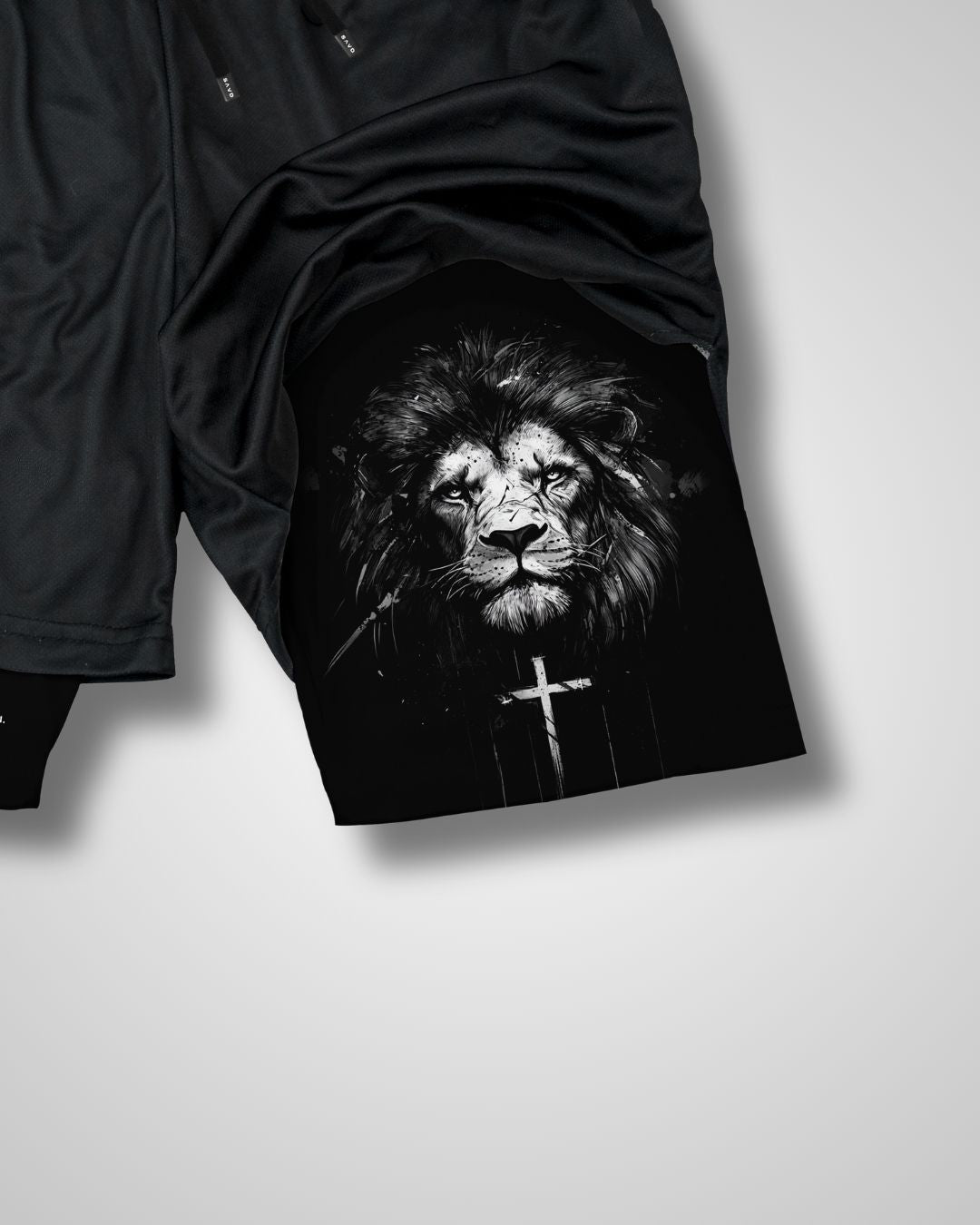 Joshua 1:9 Lion Performance Shorts